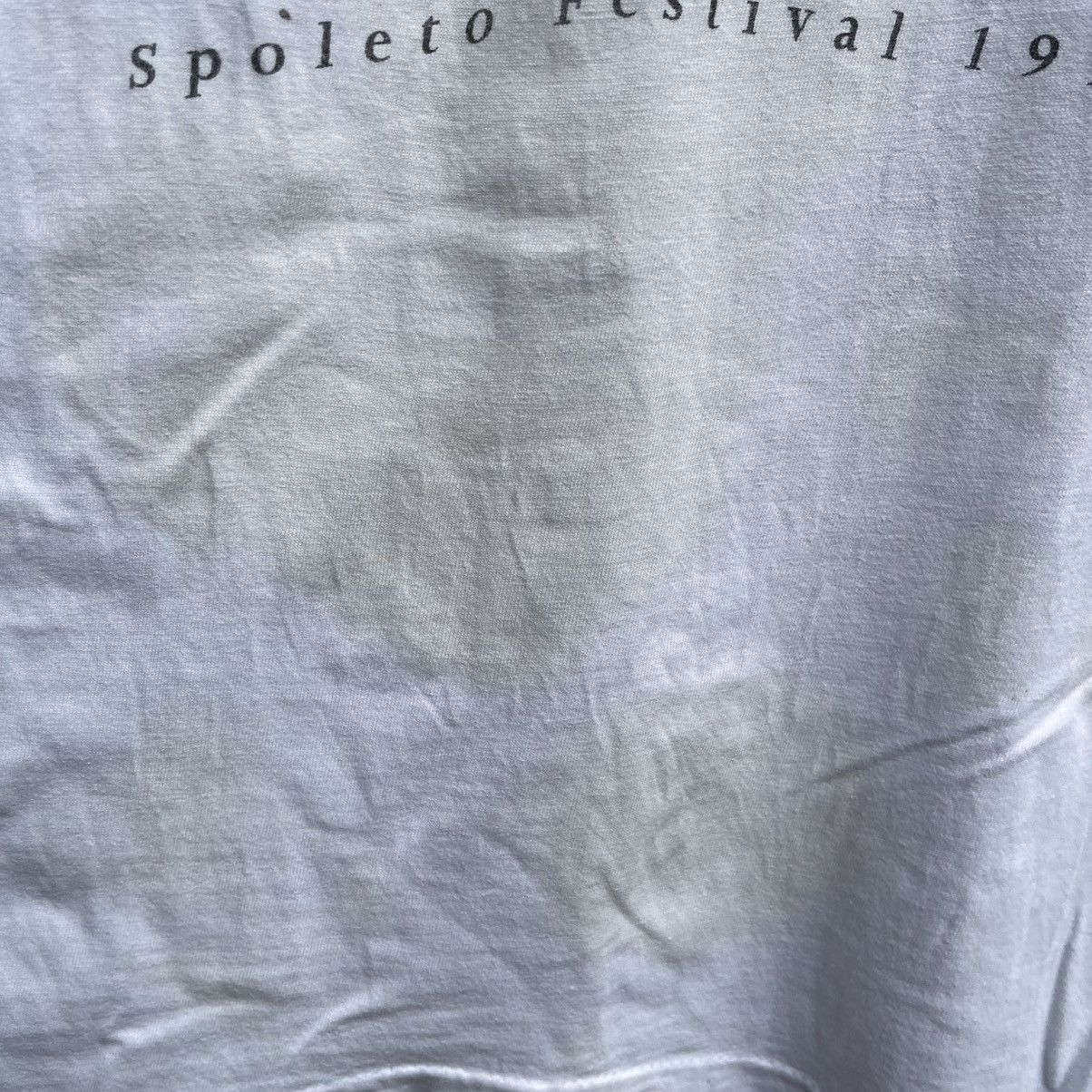 Vintage Vintage 90s SPOLETO FESTIVAL photo art tee music dance Size US XL / EU 56 / 4 - 5 Thumbnail