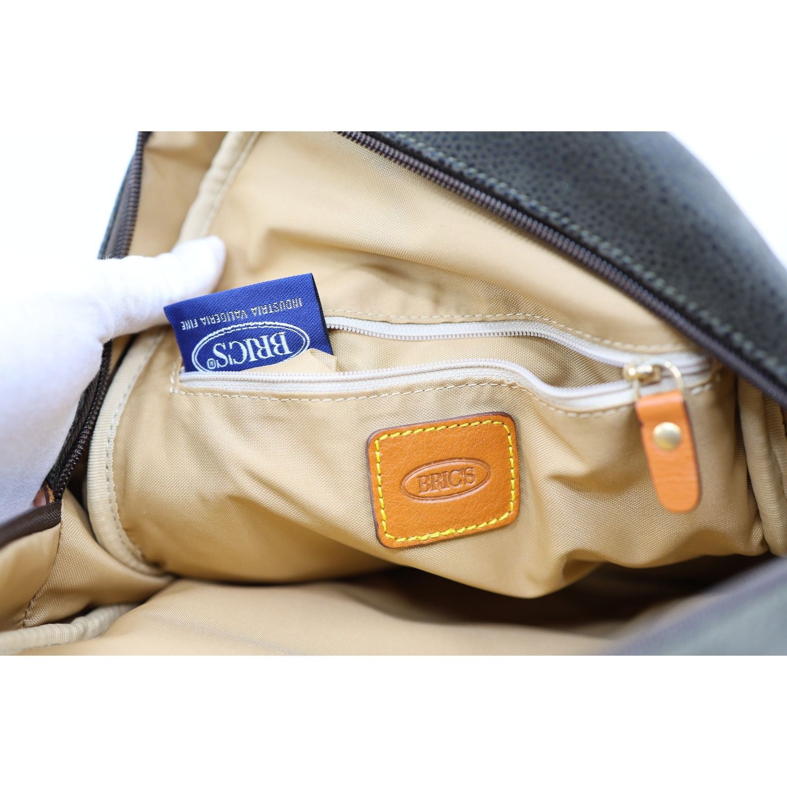 Bricks & Wood BRIC'S Life Small Travel Back Pack Leather Accents BLF01651 Size ONE SIZE - 4 Thumbnail