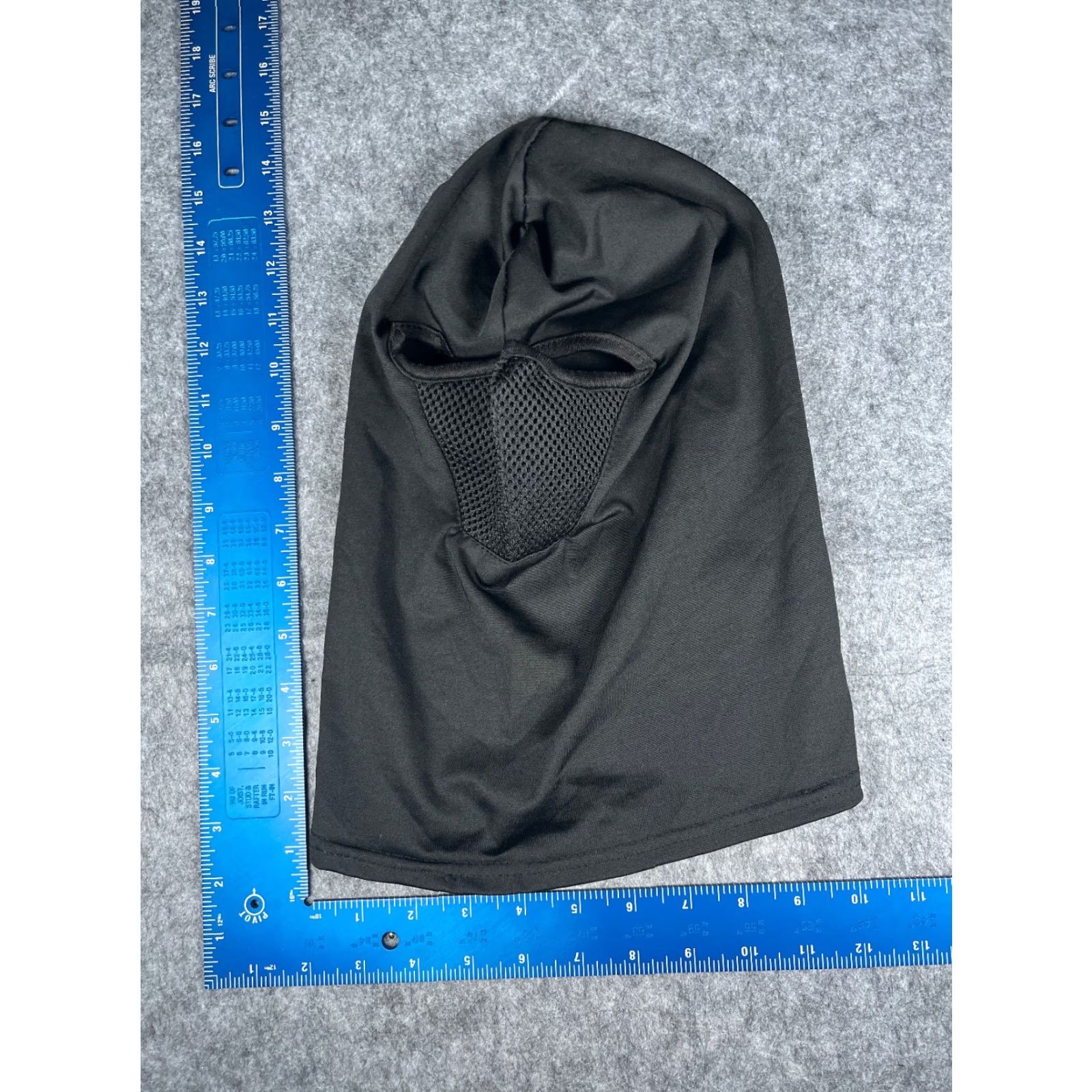 Vintage RockBros Face Mask Balaclava Hat Adult One Size Black Polyester Knit 100% Polyester Motorcycle Outdoor Ski Snowboard Winter Men Men Size ONE SIZE - 3 Thumbnail