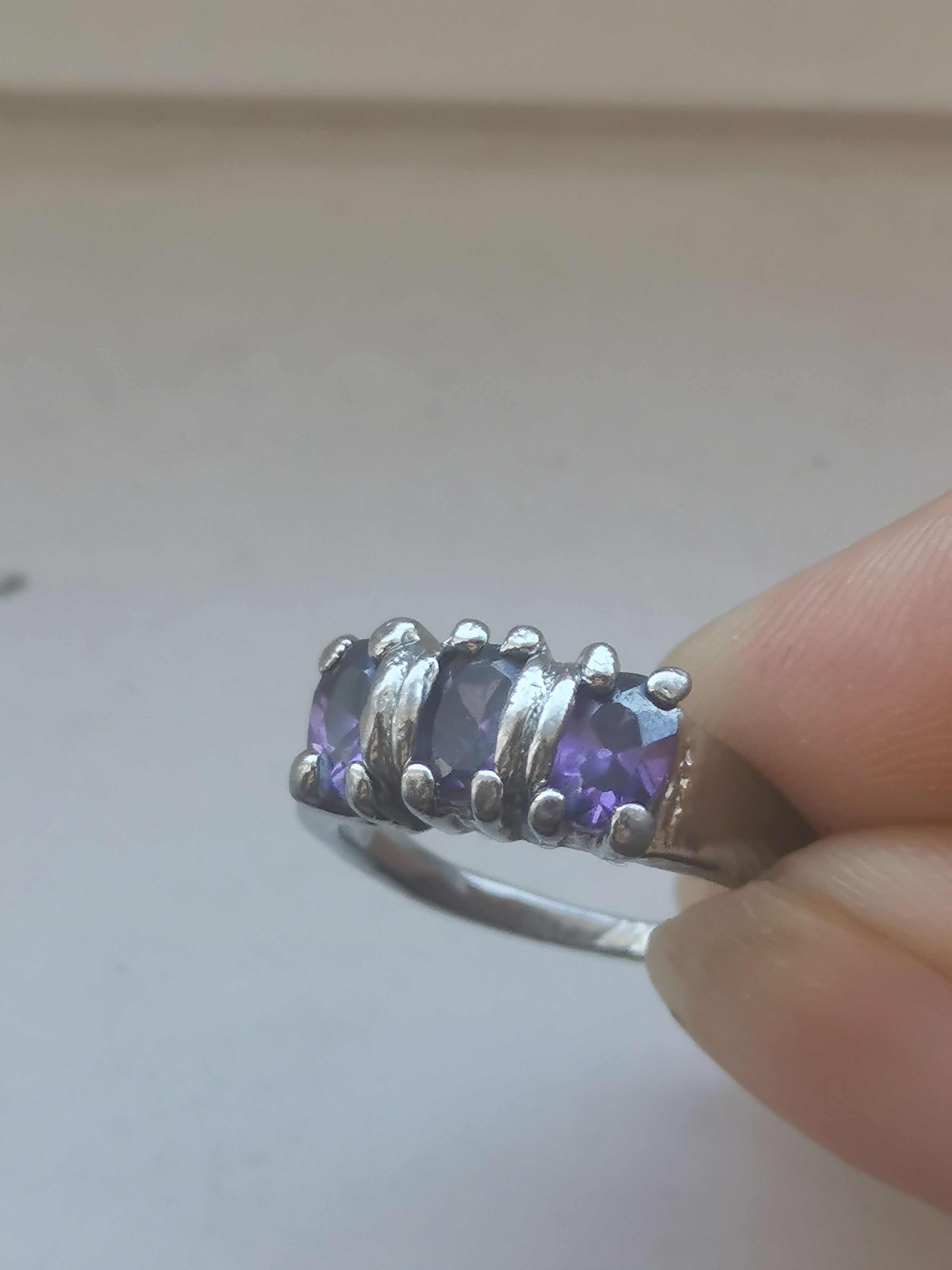Jewelry Amethyst ring Size ONE SIZE - 1 Preview