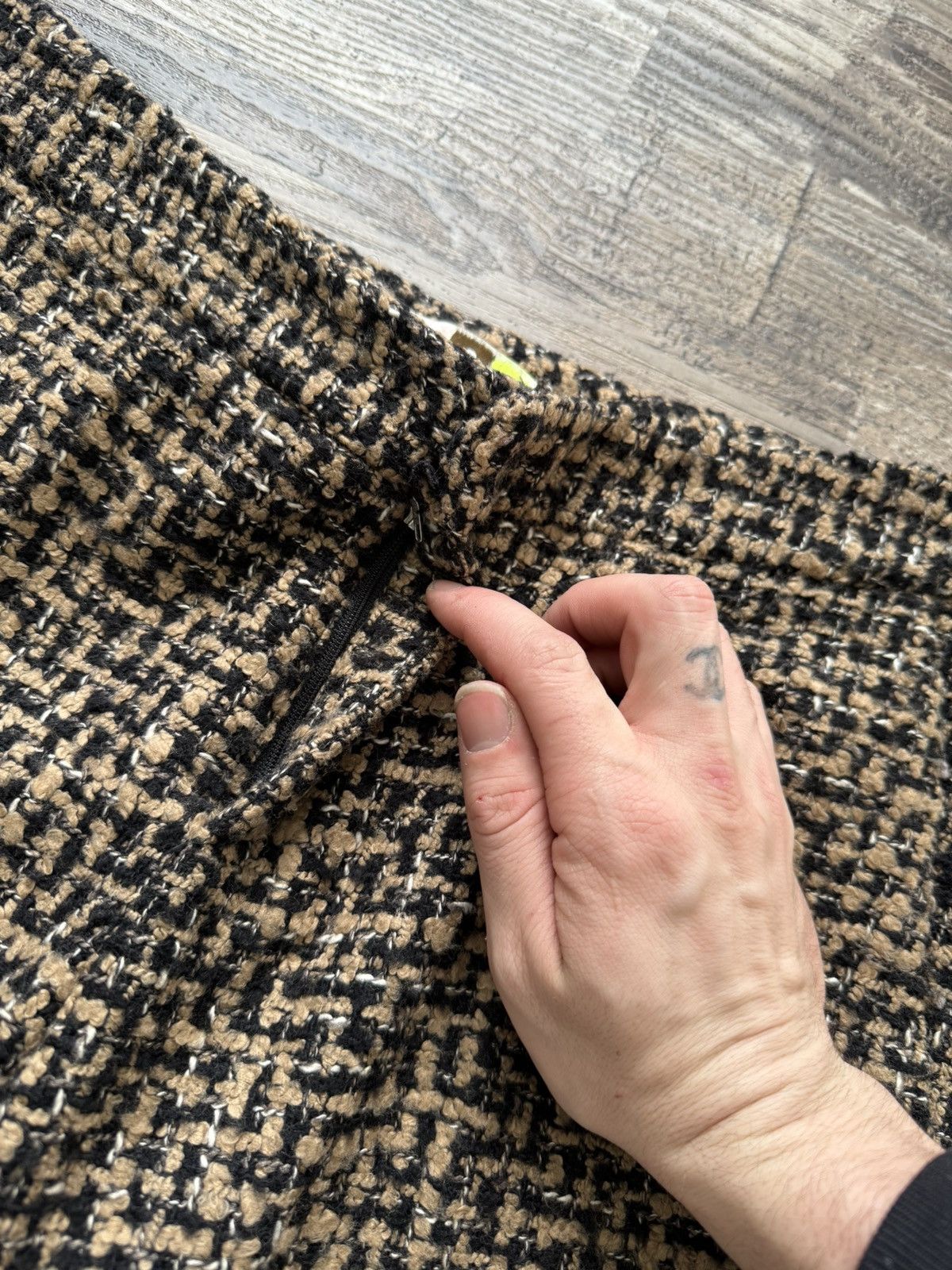 MSGM MSGM Tweed Pants Size 27" / US 4 / IT 40 - 4 Thumbnail