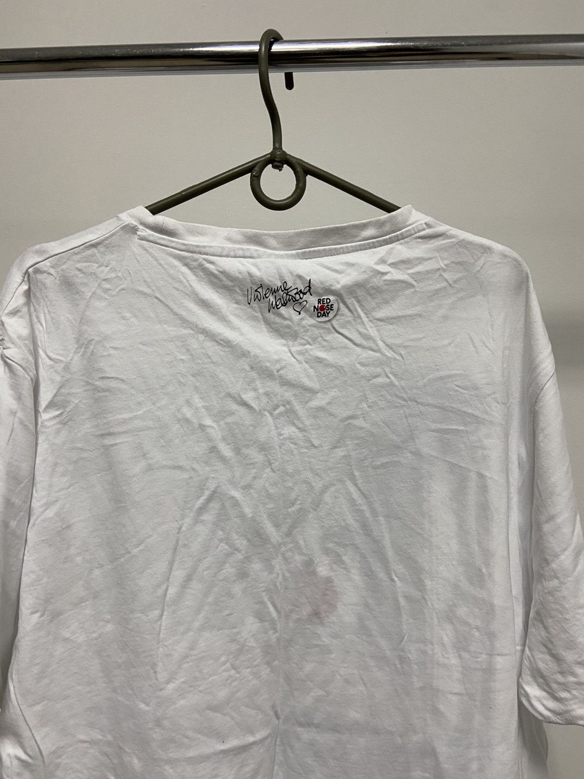 Vintage × Vivienne Westwood Vivienne Westwood Vintage Big Logo Red Nose Day Comic Relief Size US XXL / EU 58 / 5 - 4 Thumbnail
