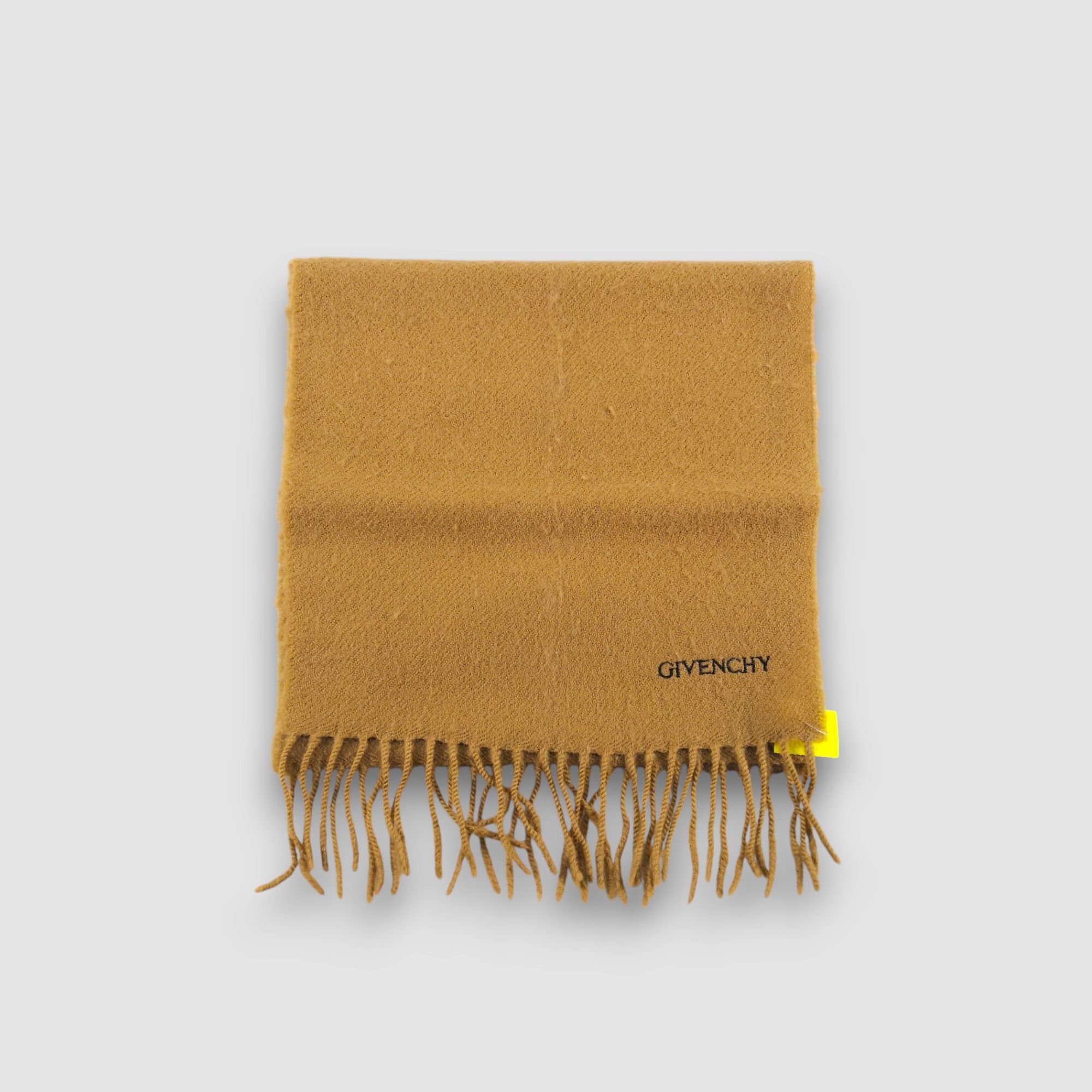 Japanese Brand Vintage Givenchy Scarf Wool Cashmere Scarves Size ONE SIZE - 3 Thumbnail
