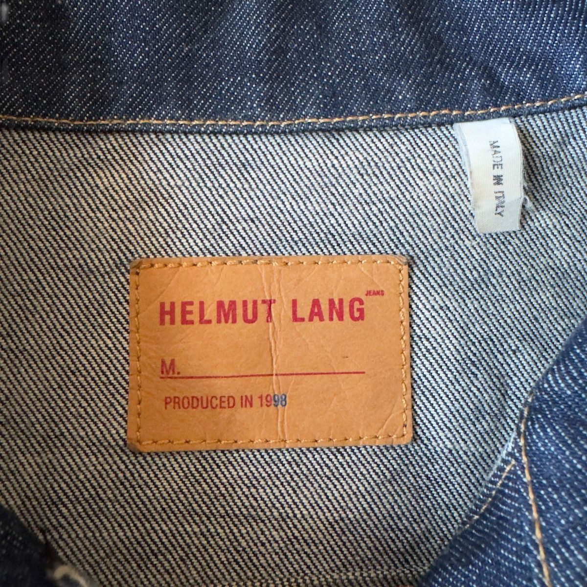 Helmut Lang SS1998 Helmut Lang Type 2 Denim Jacket Size US XS / EU 42 / 0 - 9 Thumbnail