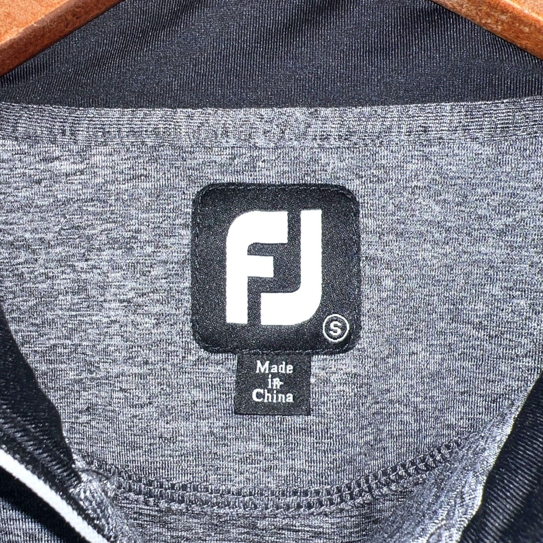 Footjoy FootJoy Gray Half Zip Pullover Activewear Top Mens Small Size US S / EU 44-46 / 1 - 4 Thumbnail