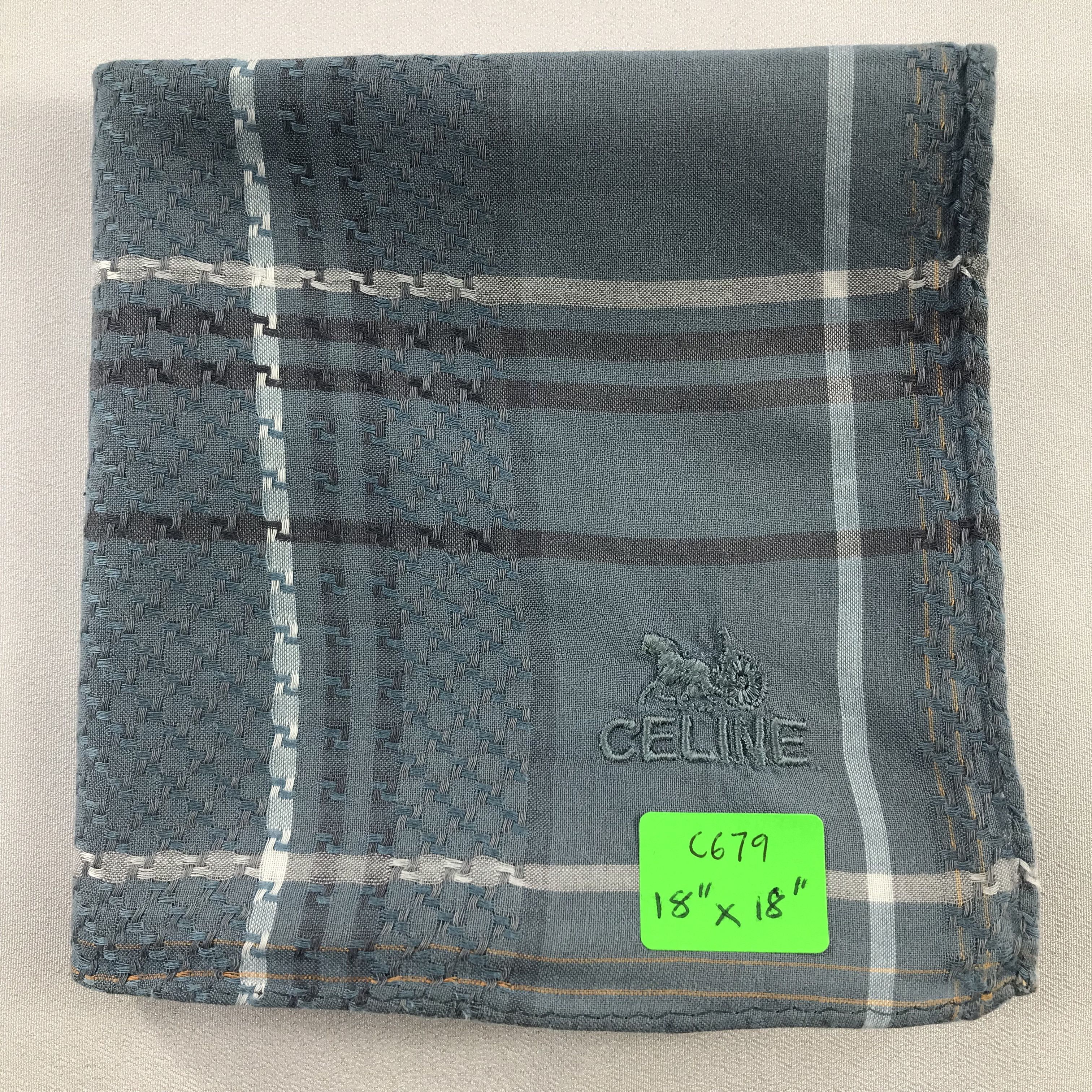 Celine Celine Handkerchief / Bandana / Neckerchief C679 Size ONE SIZE - 7 Thumbnail