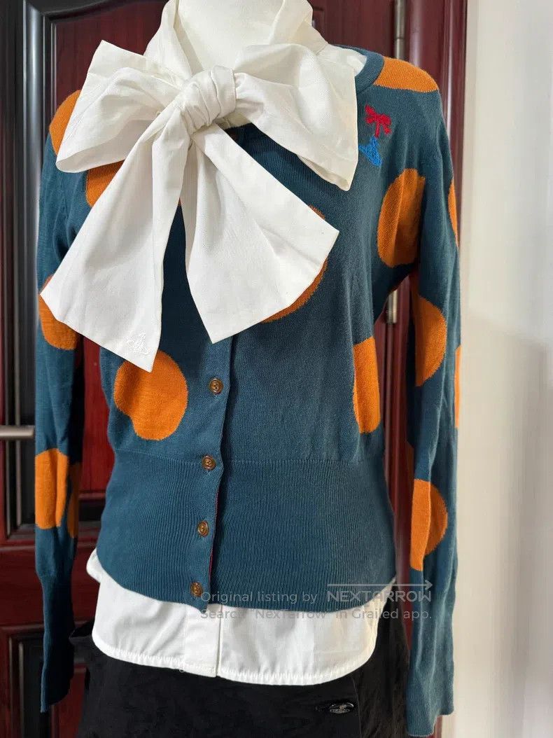 Vivienne Westwood Vivienne Westwood Crewneck Knit Cardigan Size M / US 6-8 / IT 42-44 - 3 Thumbnail