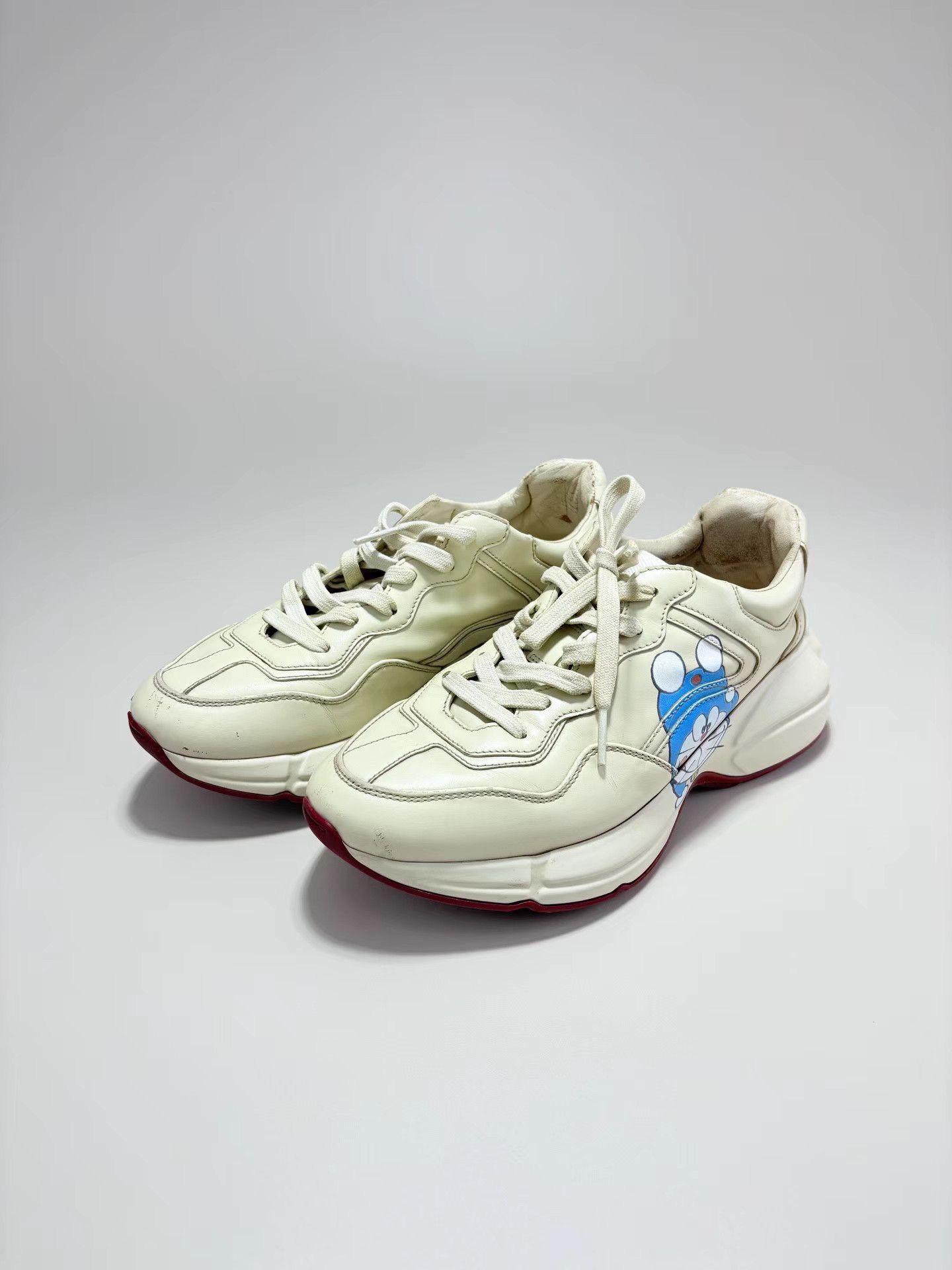 Gucci GUCCI Doraemon Rhyton Dad Sneakers K1 Size US 7 / IT 37 - 1 Thumbnail