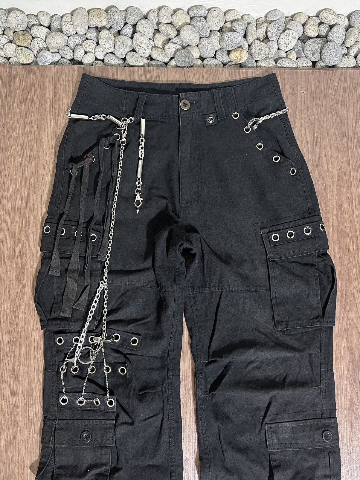 Beauty Beast K.two Hollis Bondage Multipocket Pants Vkei Style Size US 31 - 3 Thumbnail