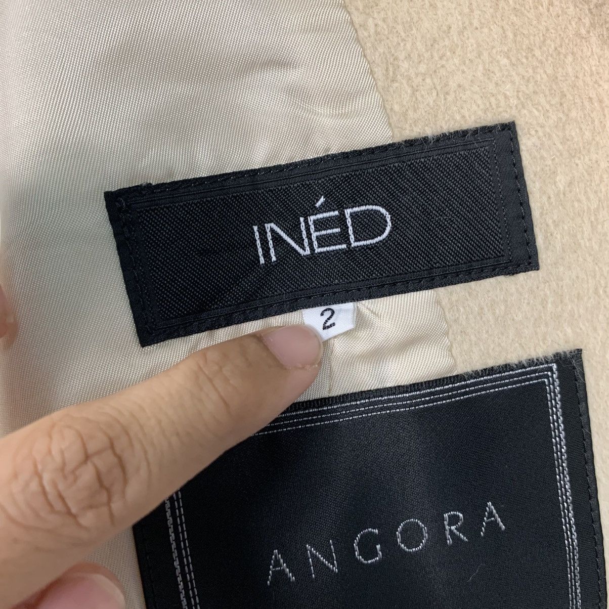 Japanese Brand Ined Angora Jacket Size S / US 4 / IT 40 - 15 Thumbnail