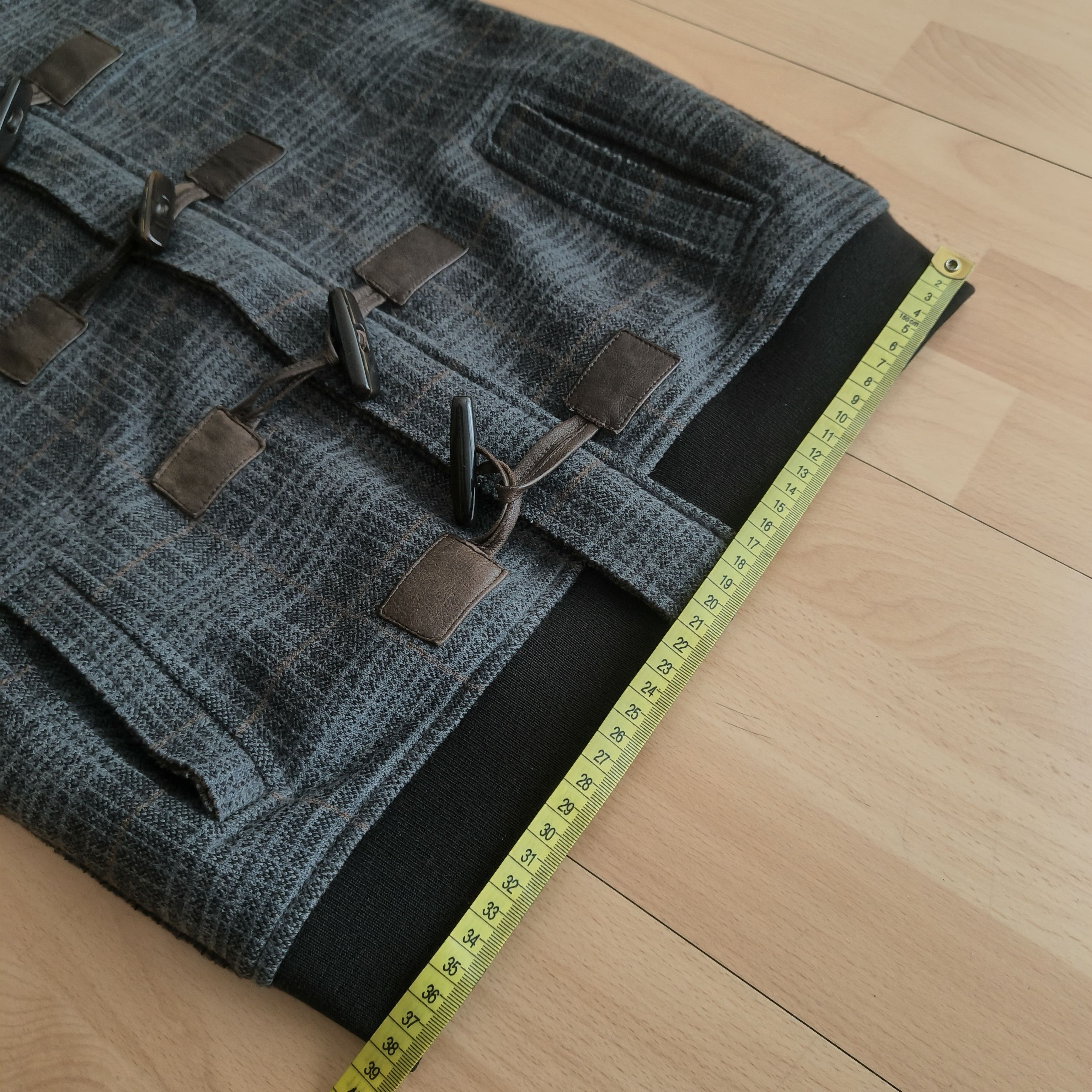 Paolo Pecora Paolo Pecora Checked Virgin Wool Alpaca Duffle Coat Size US S / EU 44-46 / 1 - 10 Thumbnail