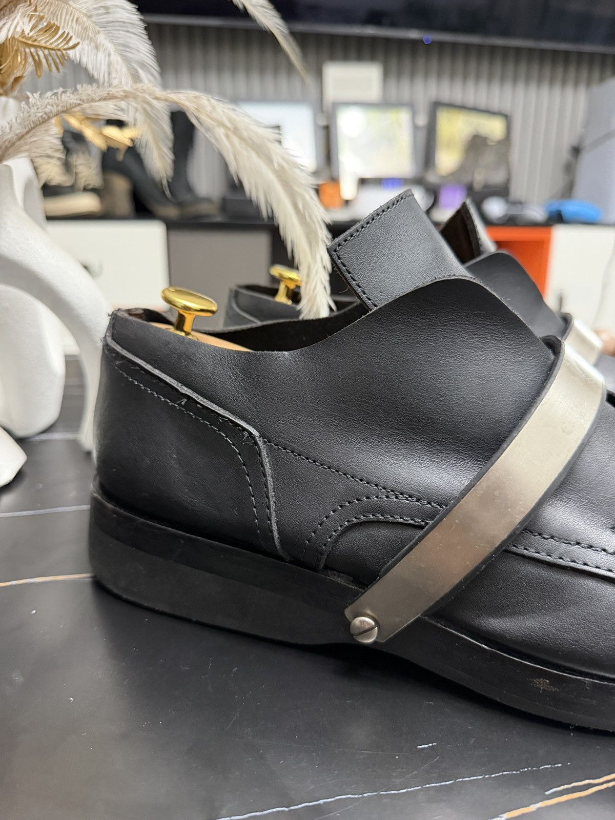 Dirk Bikkembergs F/w 1997 metal strap derbies Size US 13 / EU 46 - 6 Thumbnail