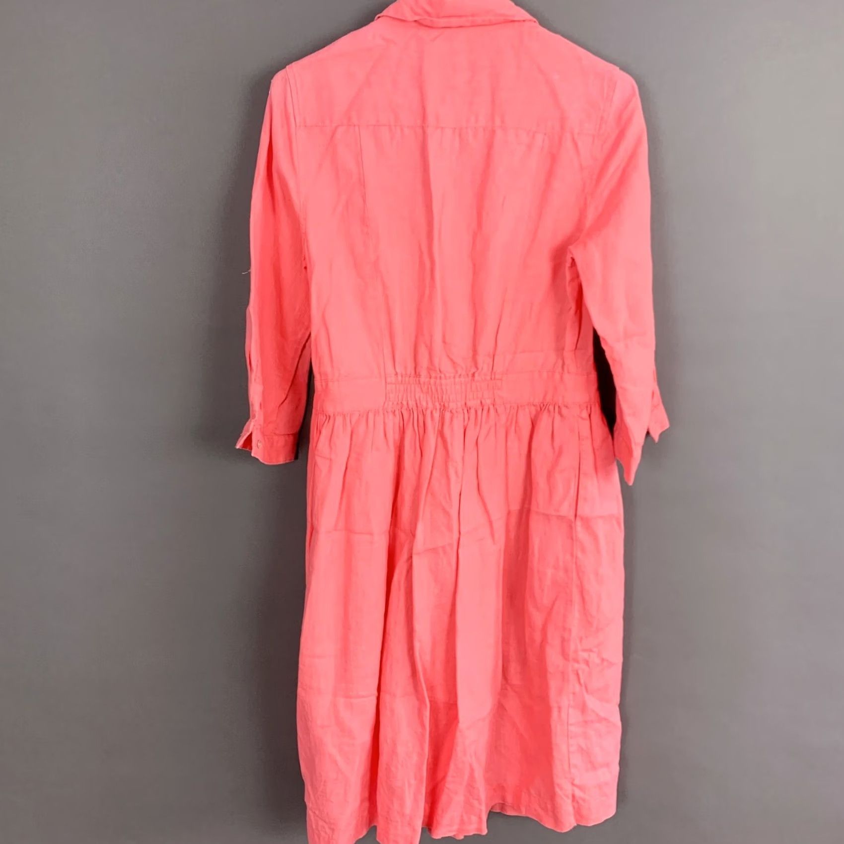 Vintage VINTAGE MALVIN Shirt Dress Women Long Sleeve Pink XS? Size S / US 4 / IT 40 - 7 Thumbnail