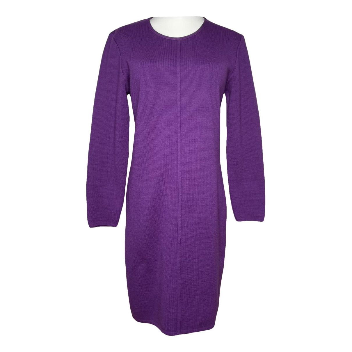 Givenchy Purple Linen Dresse Size M / US 6-8 / IT 42-44 - 1 Thumbnail