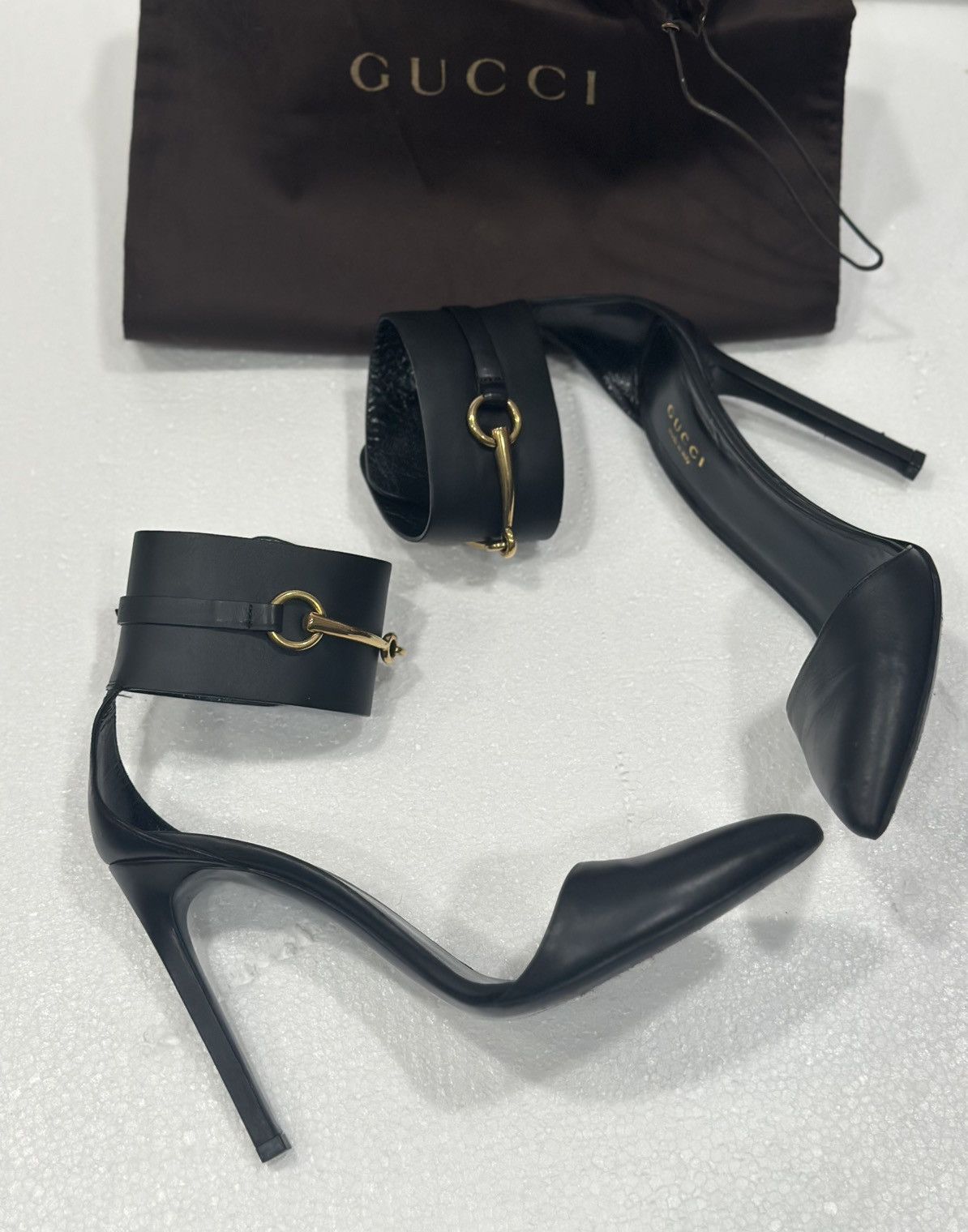 Paolo Gucci Gucci Sandals with Metal Buckle Size 8.5 US EURO 38.5 Size US 8.5 / IT 38.5 - 2 Thumbnail