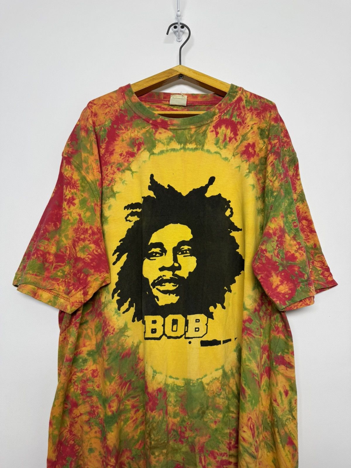 Bob Marley Vintage 00s Bob Marley Jamaica one love one heart tshirt Size US XL / EU 56 / 4 - 2 Thumbnail
