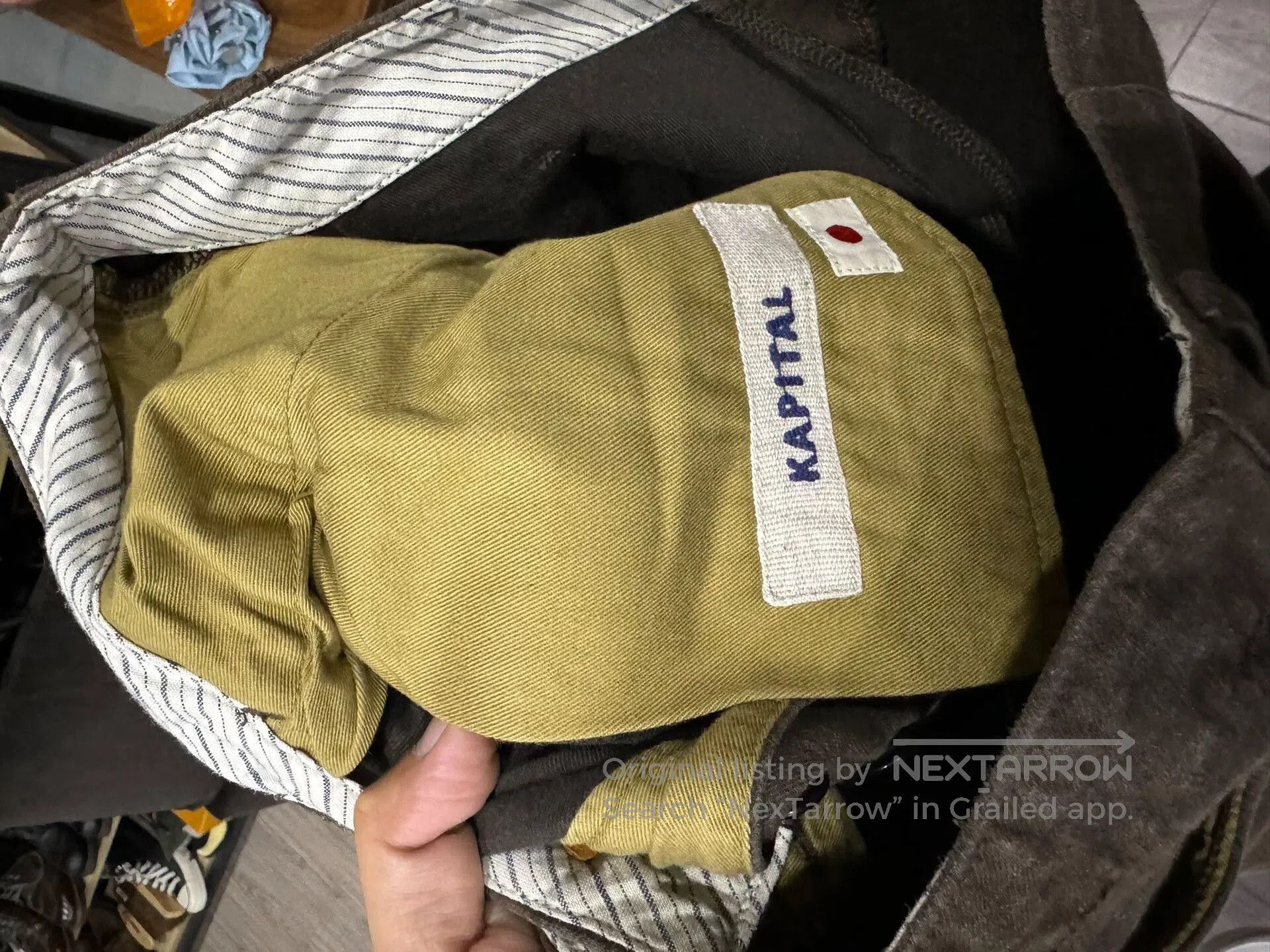 Kapital kapital khaki loose work pants. Size US 28 / EU 44 - 6 Thumbnail