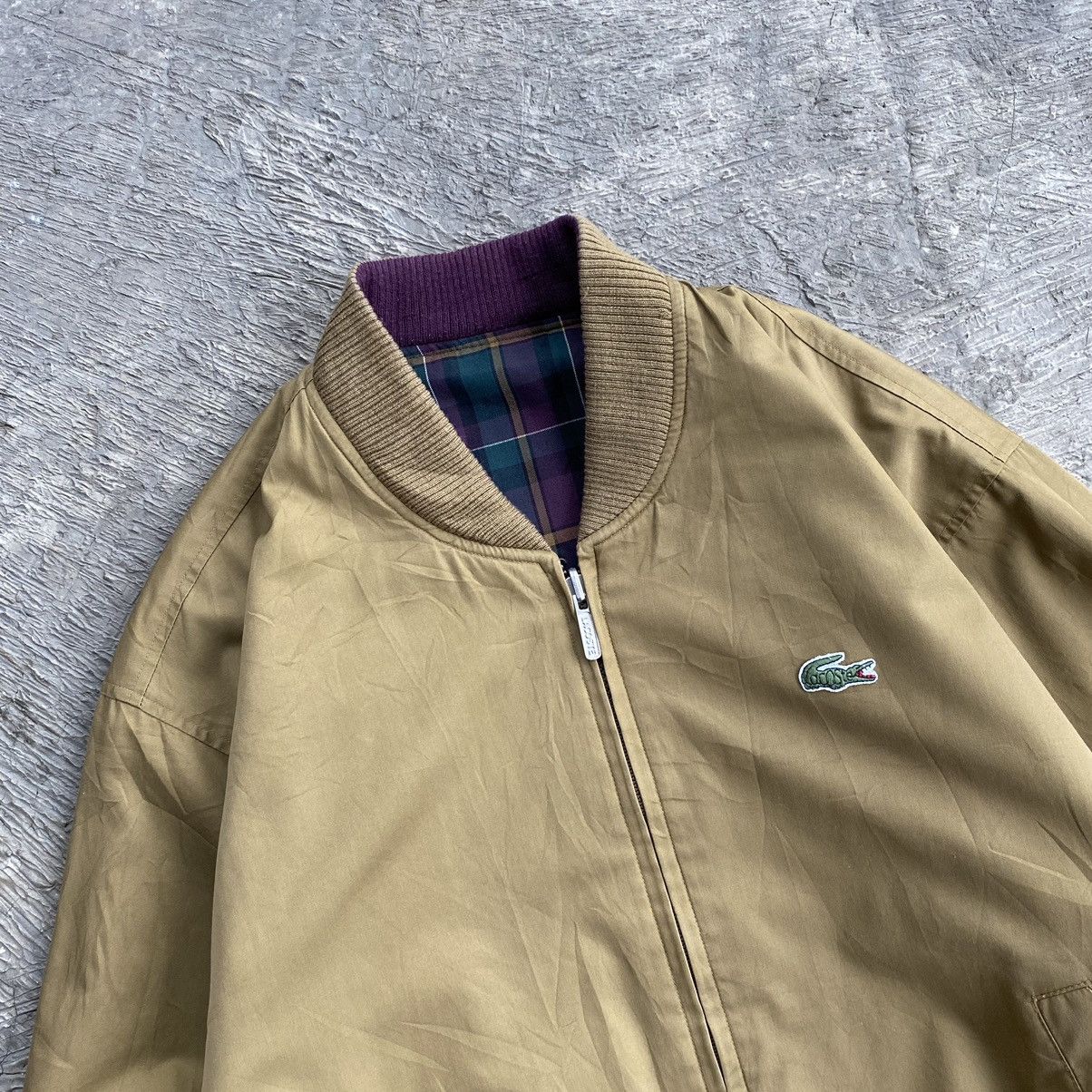 Japanese Brand × Lacoste × Vintage Vintage Chemise Lacoste Reversible Bomber Jacket Size US L / EU 52-54 / 3 - 2 Thumbnail