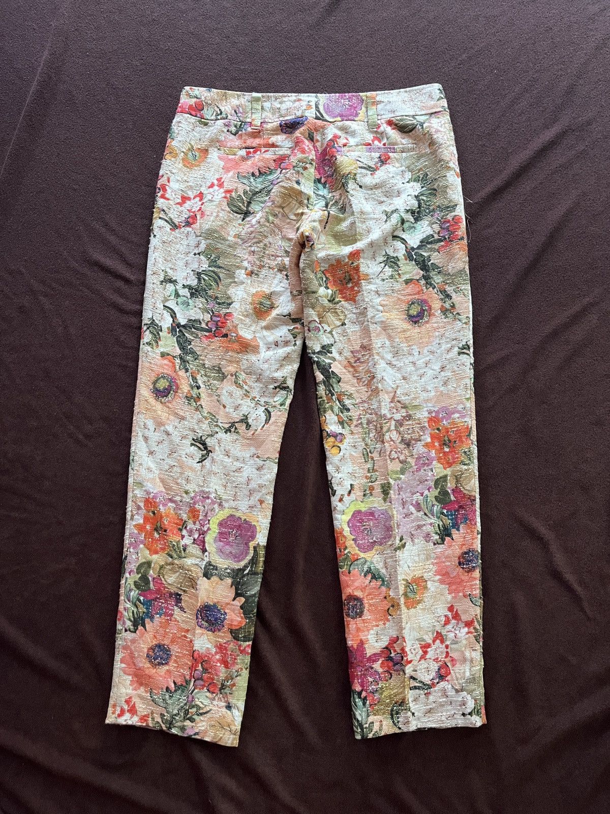 Japanese Brand Tory Burch Flower fullprint Size US 29 - 2 Thumbnail