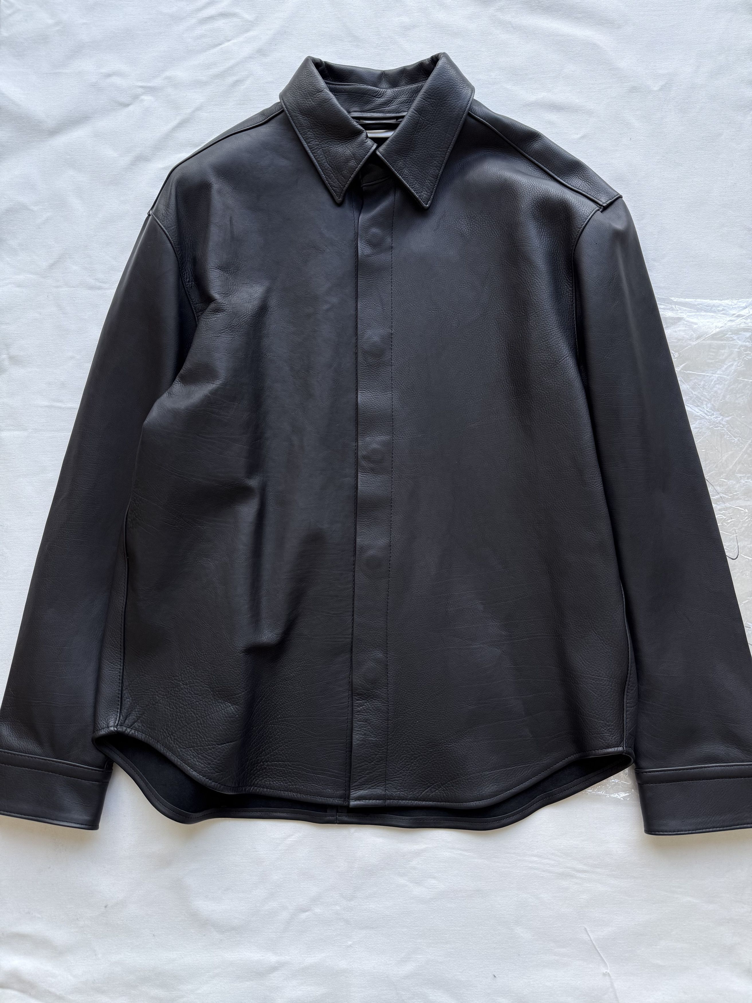CMMAWEAR × Vuja De VUJADE DUAL ZIP LEATHER JACKET | Grailed