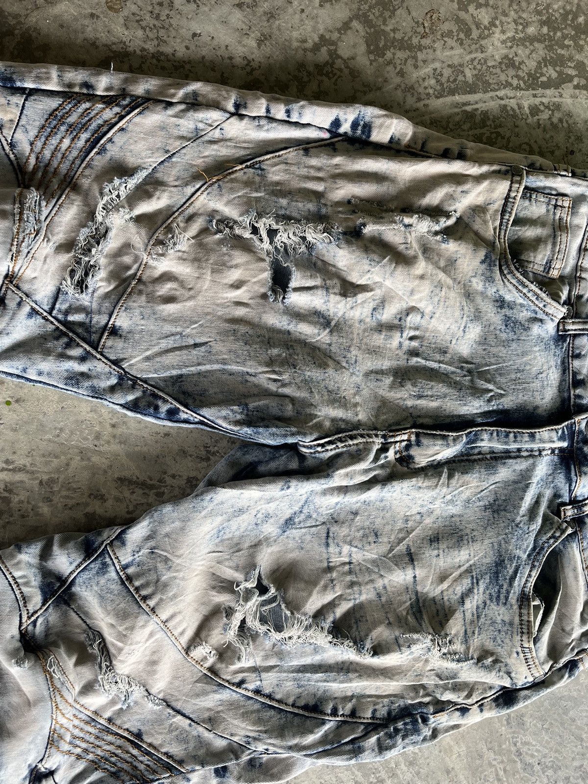 Hysteric Glamour × Japanese Brand × Vintage Distressed Hysteric Inspired Denim Size US 32 / EU 48 - 12 Thumbnail