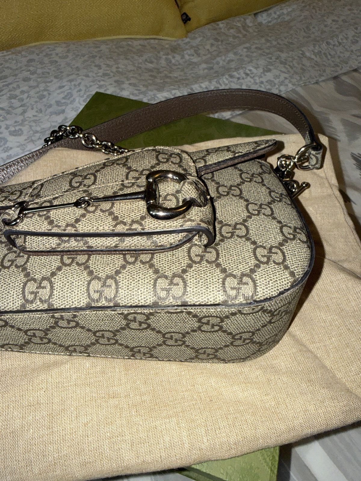 Gucci Gucci Horsebit 1955 Mini Shoulder Bag Size ONE SIZE - 3 Thumbnail
