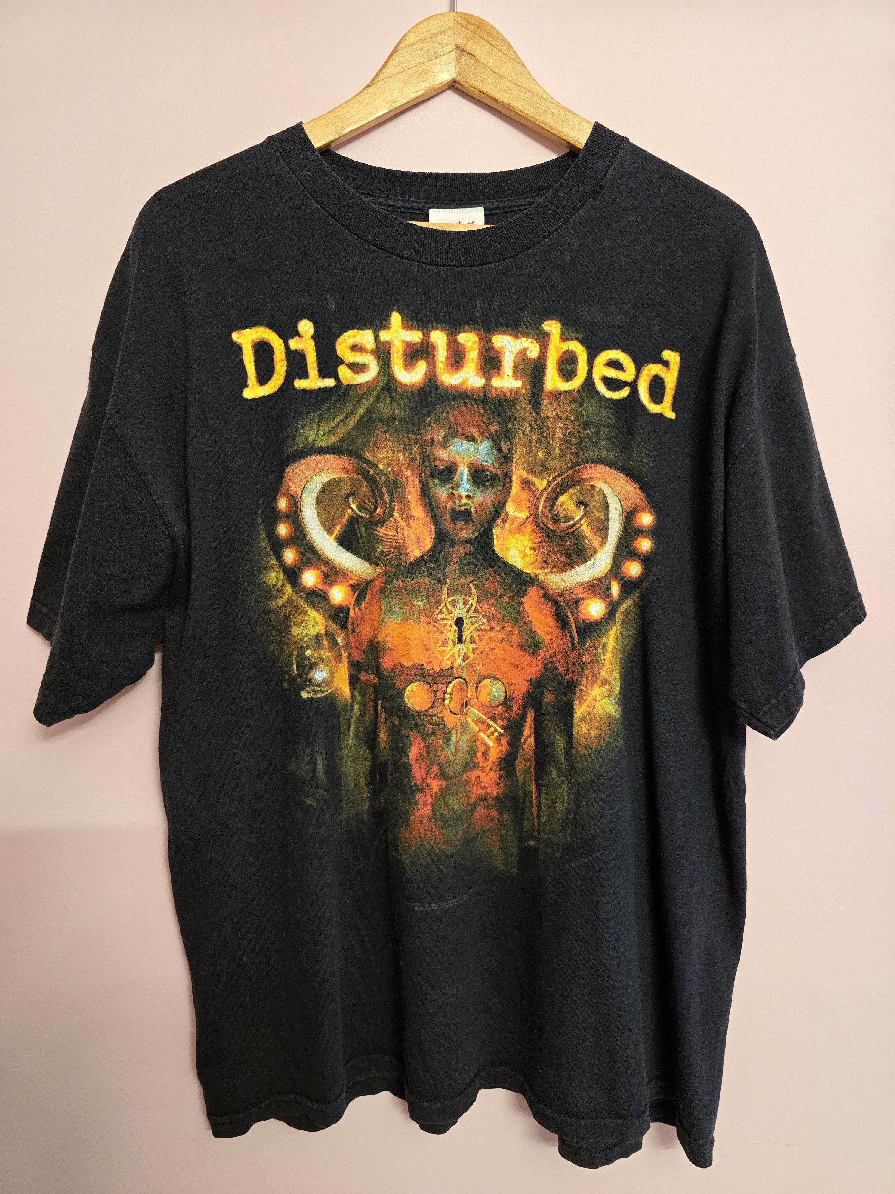 Band Tees 2008 Disturbed T-Shirt Size US XL / EU 56 / 4 - 1 Thumbnail