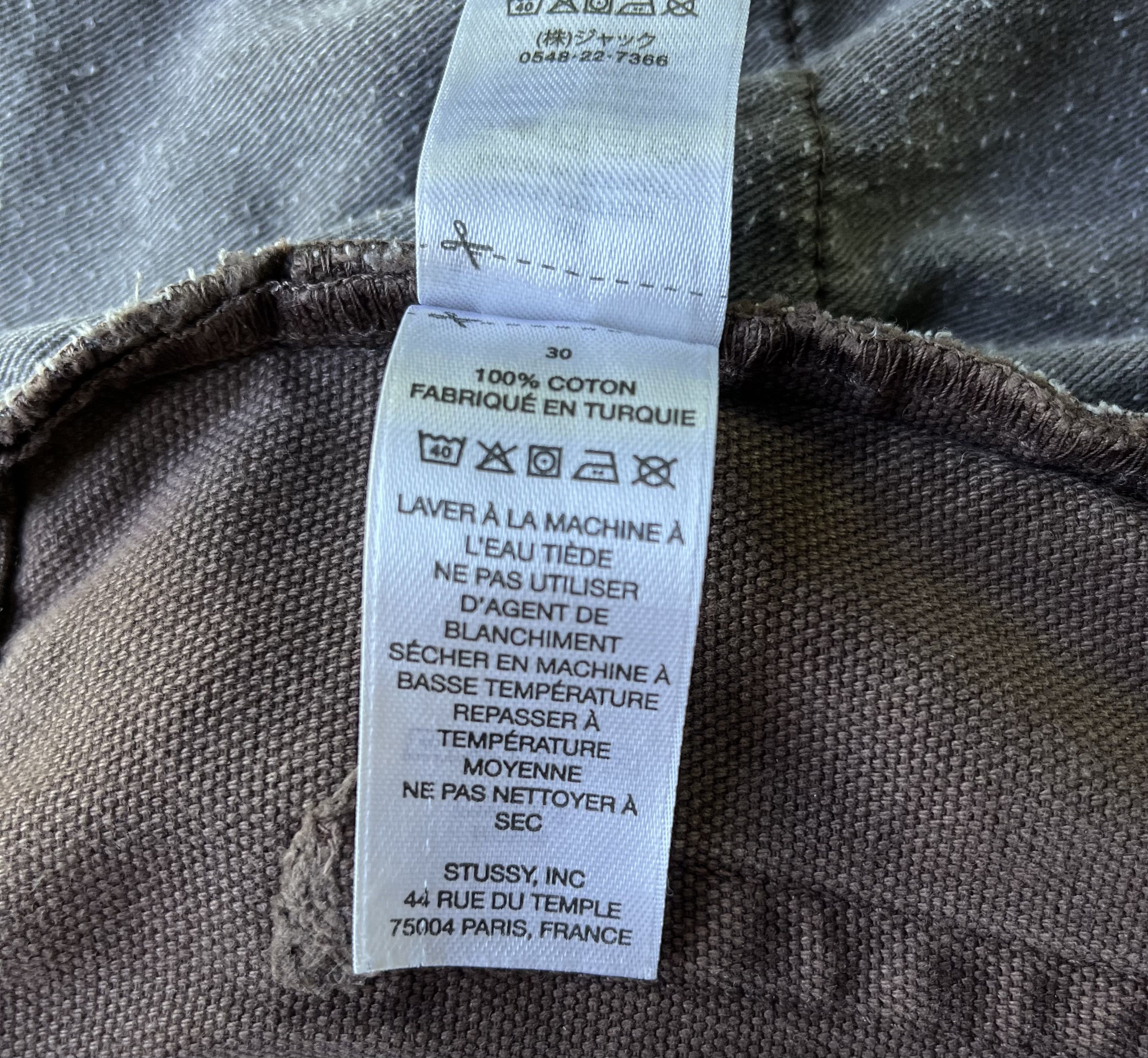 Stussy Stussy - Big Ol Jeans - Brown Denim Size US 30 / EU 46 - 6 Thumbnail