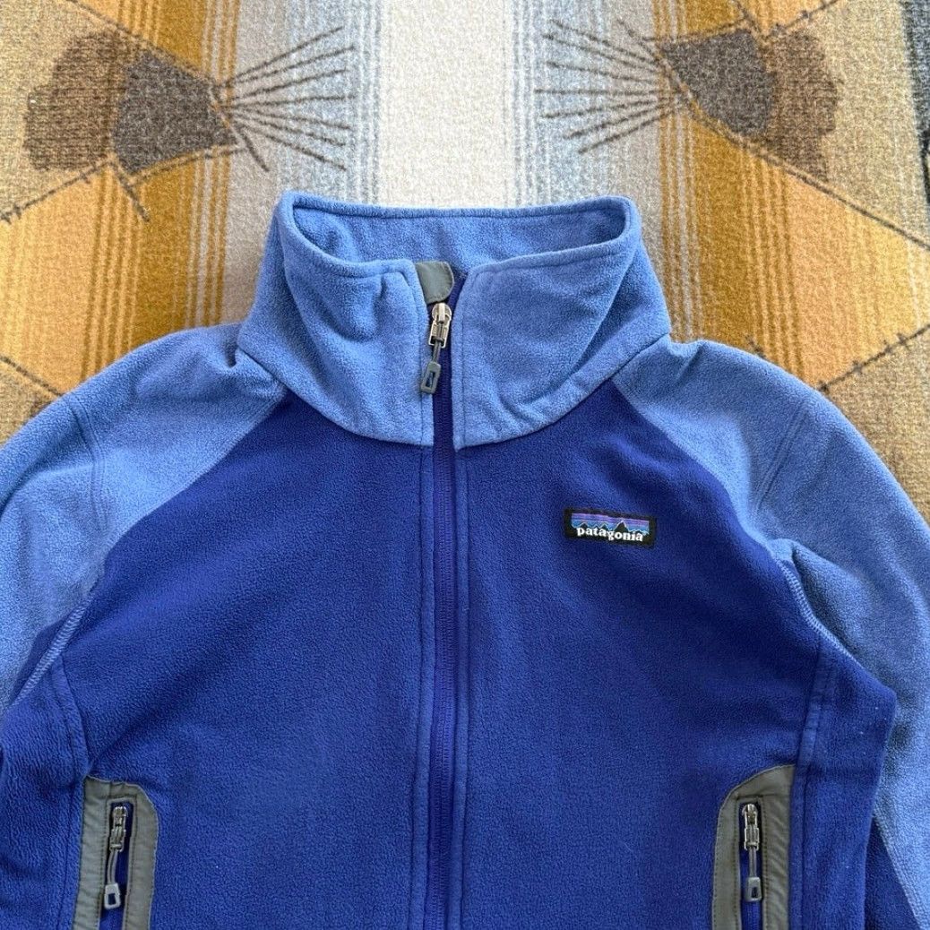 Patagonia VINTAGE Woman’s Patagonia Full Zip Fleece Jacket Purple M Regular Size M / US 6-8 / IT 42-44 - 5 Thumbnail