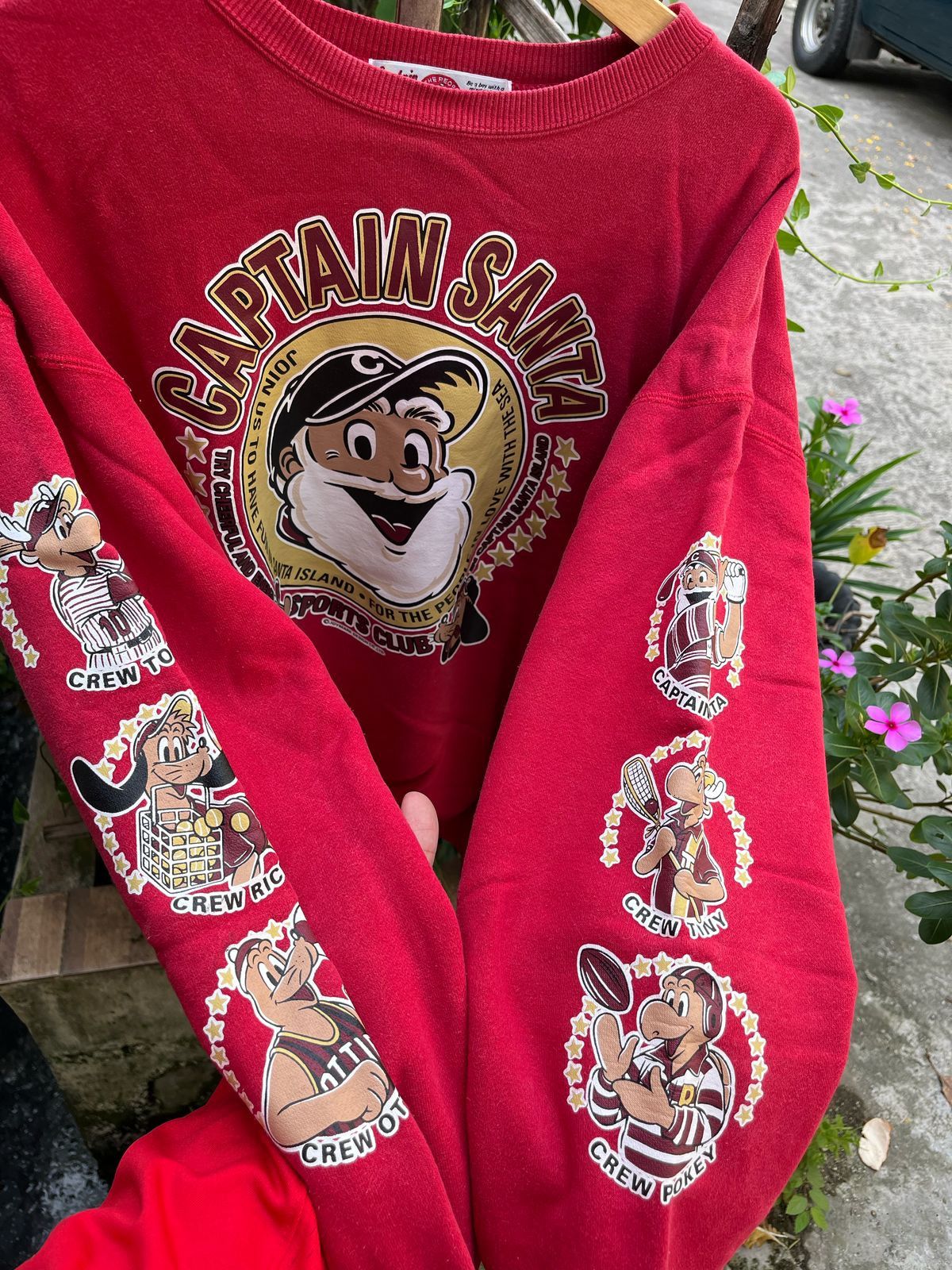 Japanese Brand × Vintage vintage capt santa oversize sweatshirt Size US M / EU 48-50 / 2 - 3 Thumbnail
