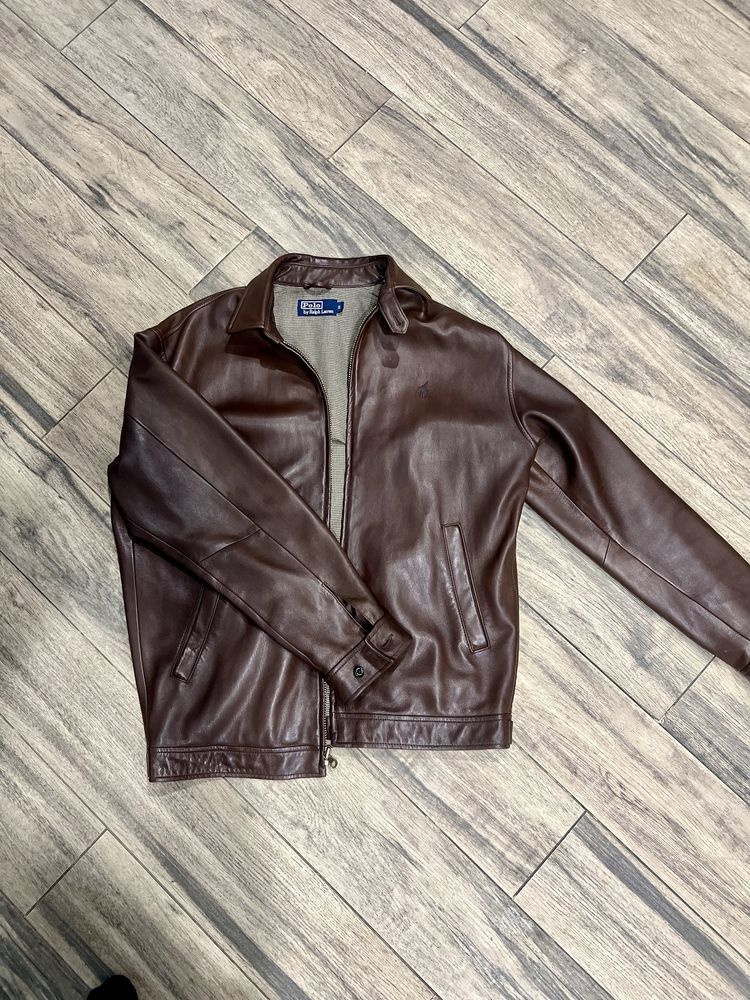 Polo Ralph Lauren Vintage Polo Ralph Lauren Leather Jacket Size US S / EU 44-46 / 1 - 2 Thumbnail