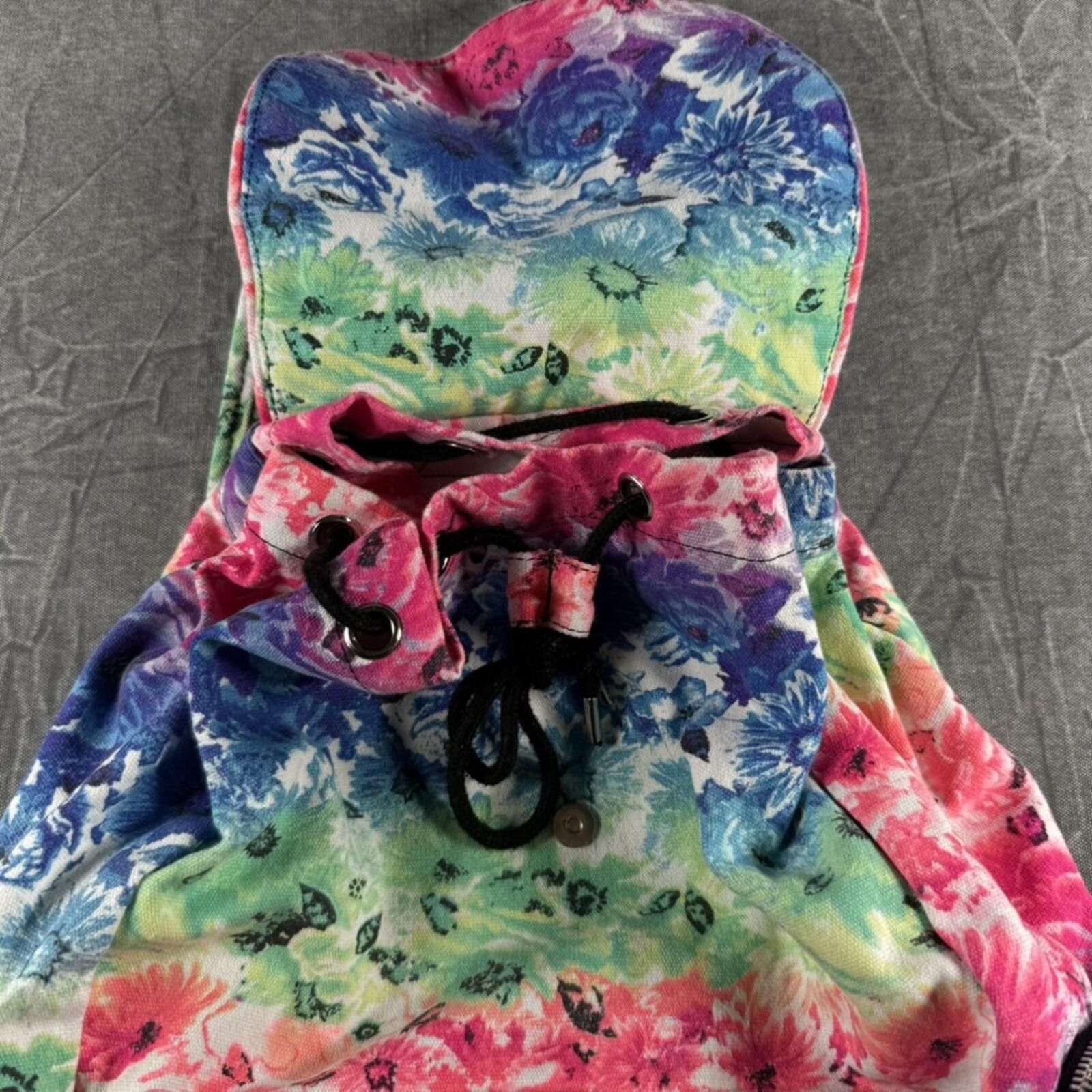 Pink Victorias Secret Backpack Rainbow Love Pink Gym Bag Size ONE SIZE - 3 Thumbnail