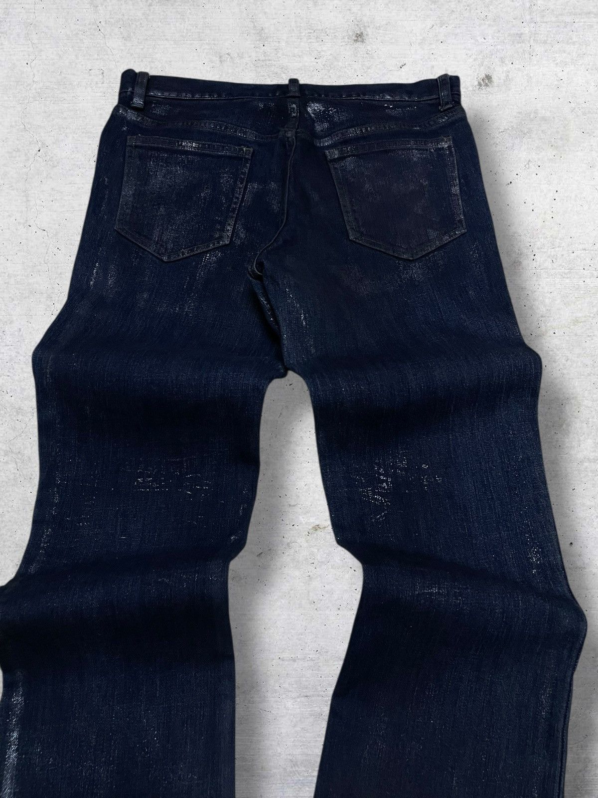 Shellac VINTAGE SHELLAC OG JAPAN DESIGNER WAX ARCHIVE STYLE DENIM Size US 29 - 13 Thumbnail