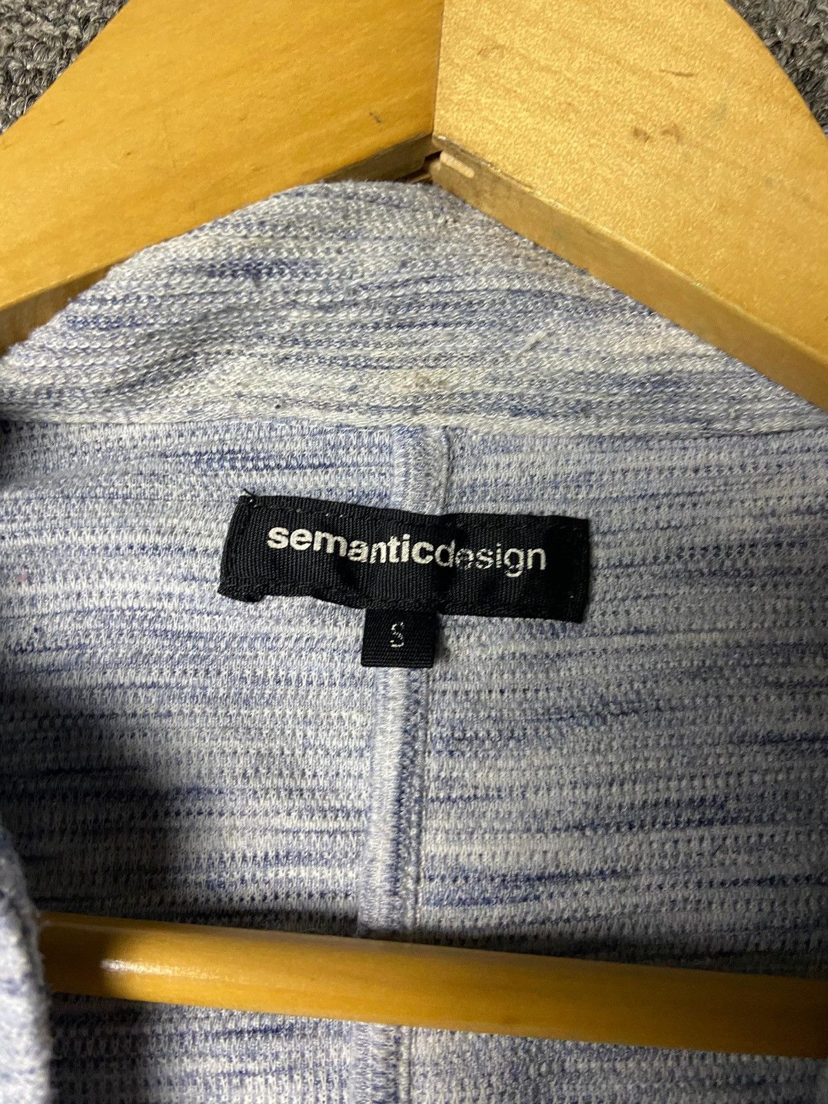 semanticdesign Semantic Design Button Up Blazer (159) Size US S / EU 44-46 / 1 - 6 Thumbnail