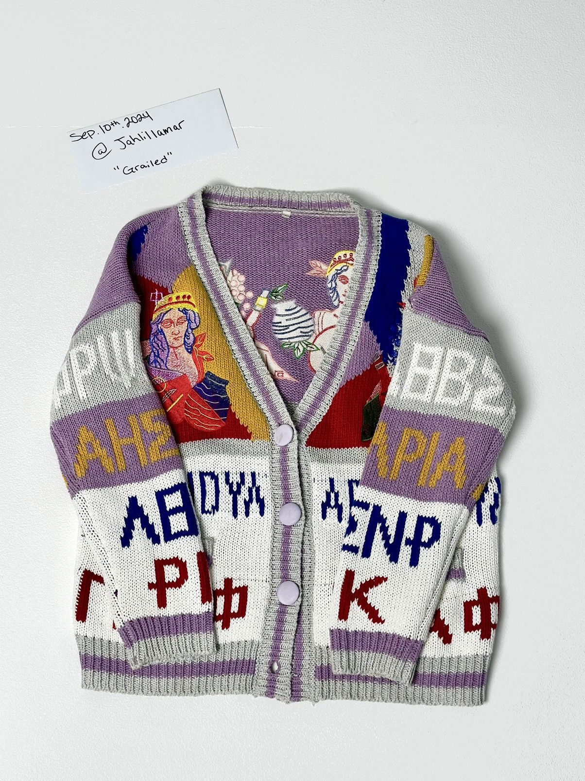 Japanese Brand Knitt Sweater Size US L / EU 52-54 / 3 - 2 Thumbnail
