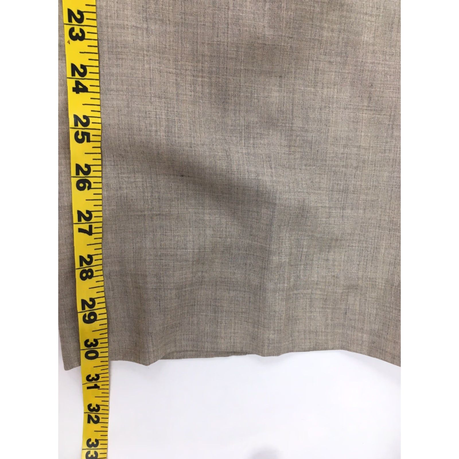 Isaac Mizrahi VINTAGE Isaac Mizrahi Dress Pants Women's Size 6 Tan Khaki Beige Flat Front Stretch Dress Pants Womens Mens Girls Size 28" / US 6 / IT 42 - 6 Thumbnail