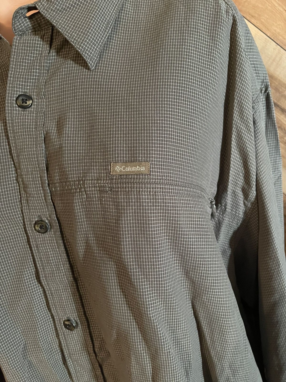 Columbia Columbia Men's XXL Long Sleeve Khaki Hiking Fishing Shirt Size US XXL / EU 58 / 5 - 3 Thumbnail