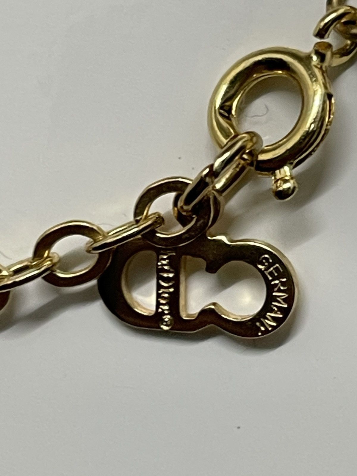 Dior Authentic Dior CD Logo Necklace Pendant (Germany) Size ONE SIZE - 3 Thumbnail