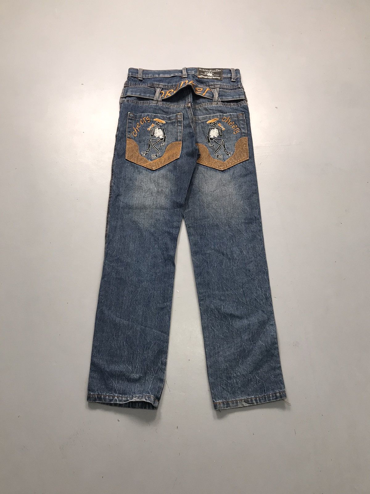 Southpole Vintage hiphop embroidered denim Size 28" / US 6 / IT 42 - 1 Thumbnail