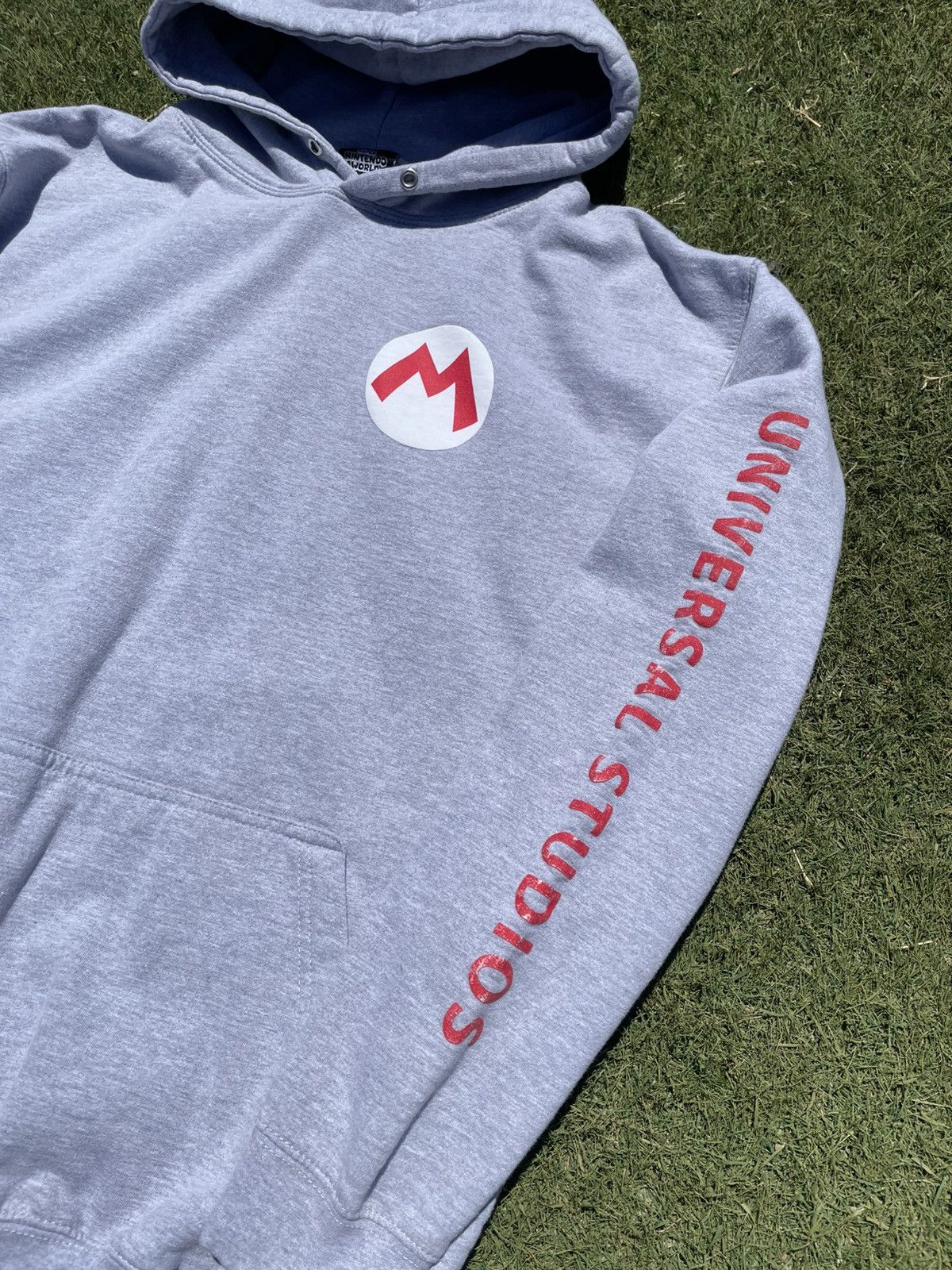 Other VTG 90s Super Mario Nintendo Gray Hoodie Size Large Size US XL / EU 56 / 4 - 3 Thumbnail