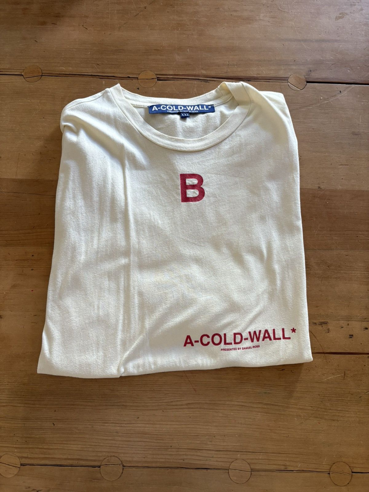 A-COLD-WALL* Oversized ACW B tee Size US XXL / EU 58 / 5 - 1 Thumbnail
