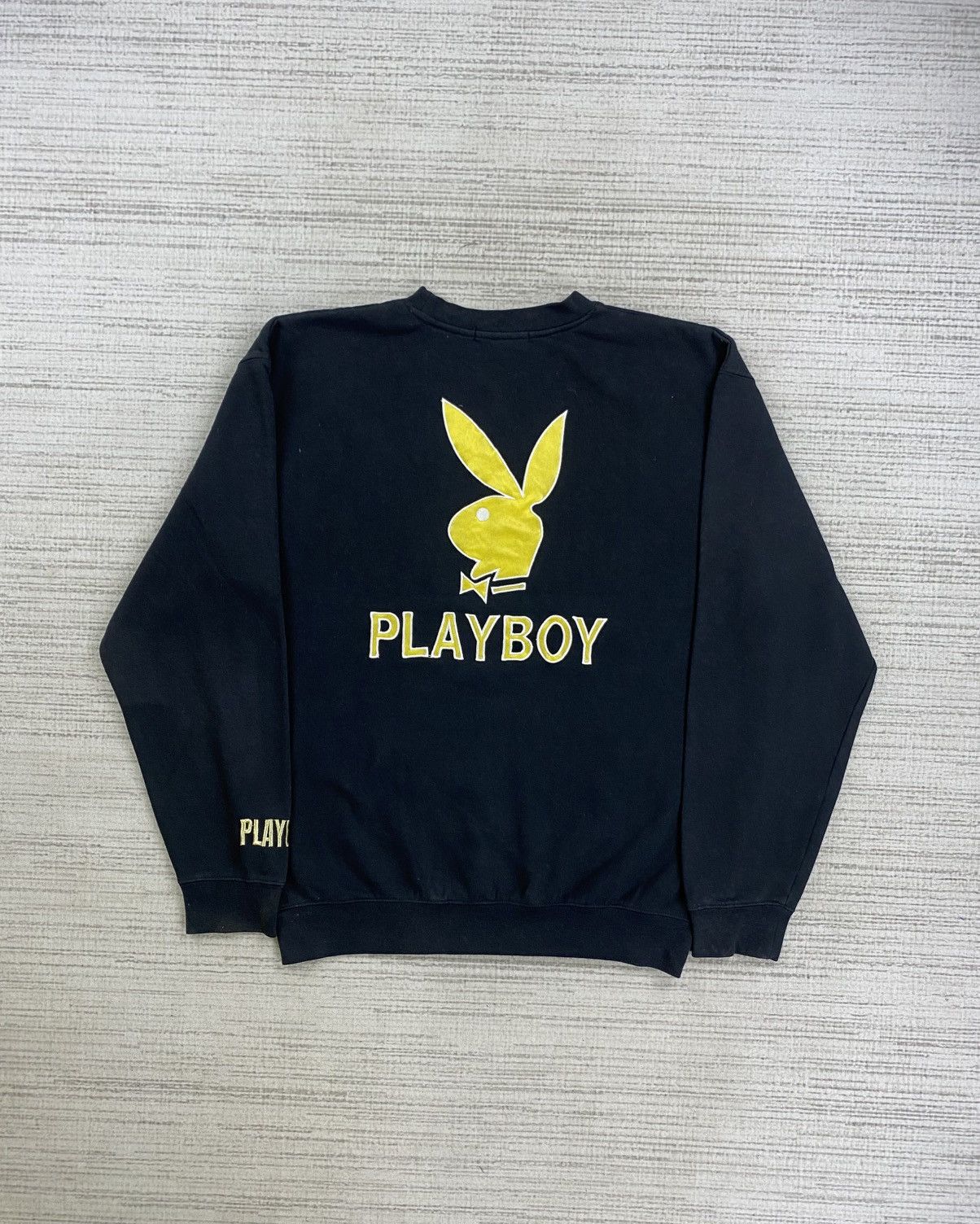 Vintage Playboy Big Embroiderey Logo Sweatshirt