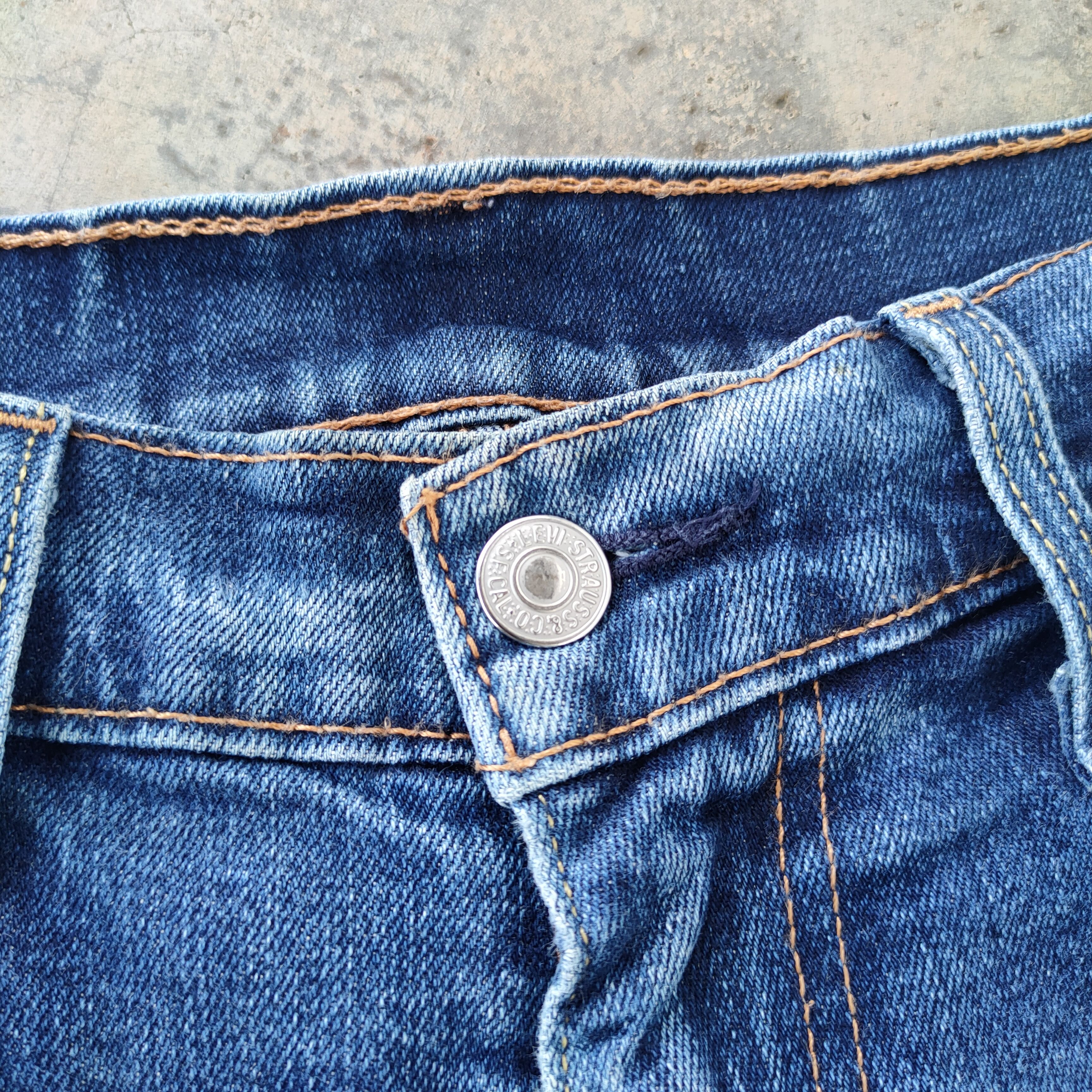 Jean × Levi's W31 LEVI'S 541 FADED SKINNY JEANS DENIM PANTS Size US 31 - 5 Thumbnail