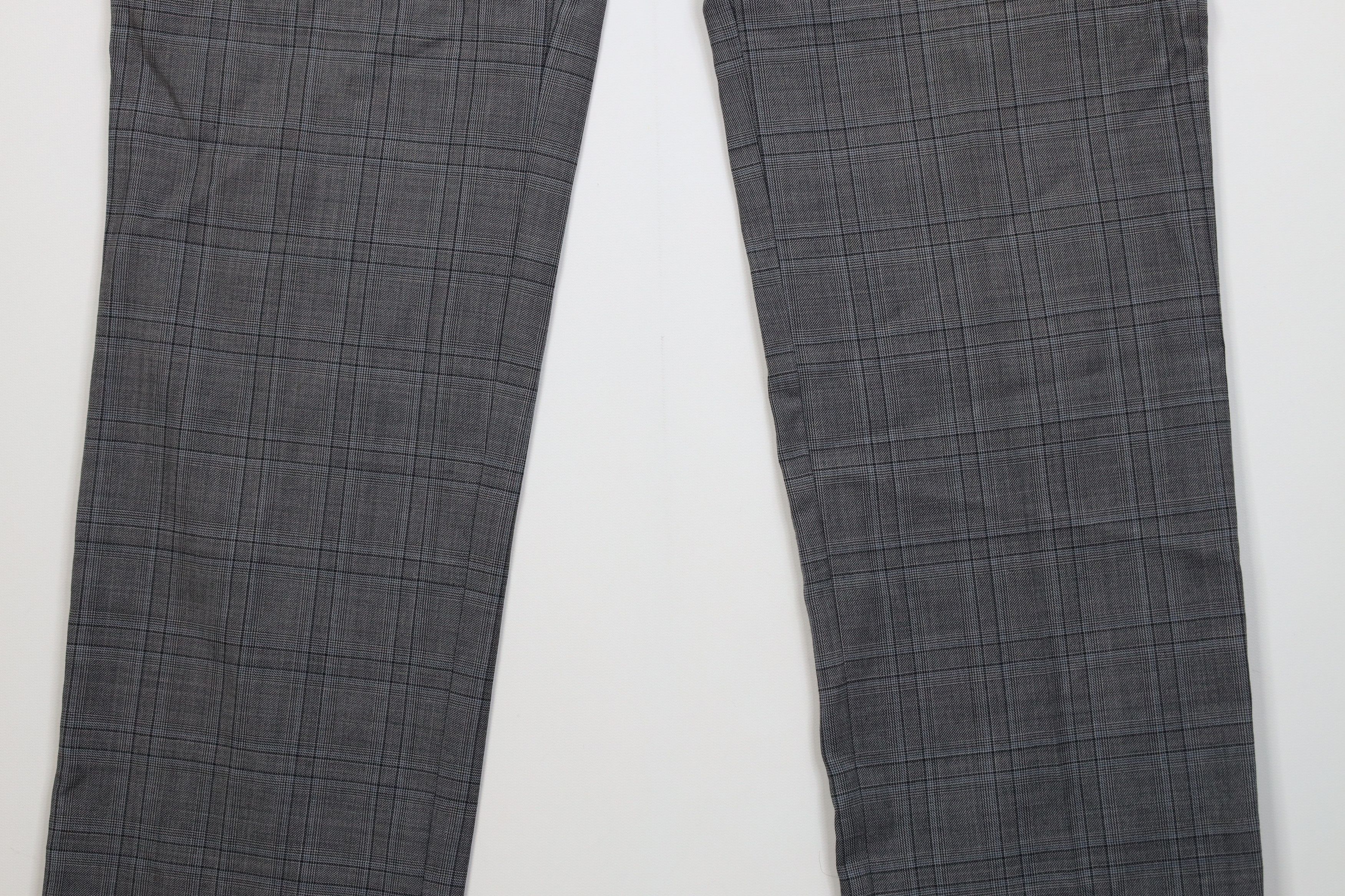 Banana Republic Banana Republic Slim Fit Wool Knit Chino Pants Gray Plaid Size US 31 - 3 Thumbnail