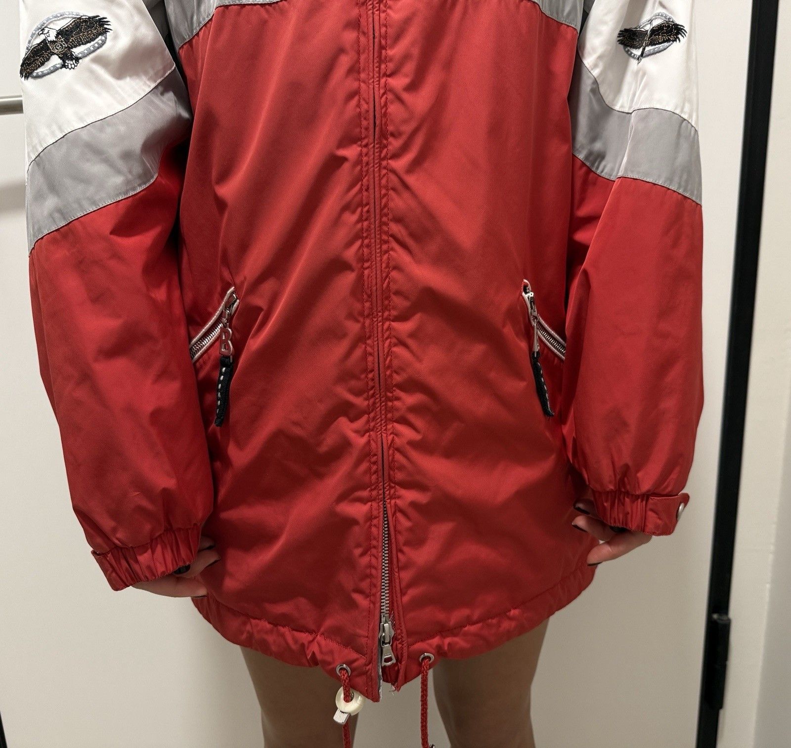 Bogner Vintage Womens Bogner Goan Thylmann Winter Ski Jacket Eagle Size XS / US 0-2 / IT 36-38 - 12 Thumbnail