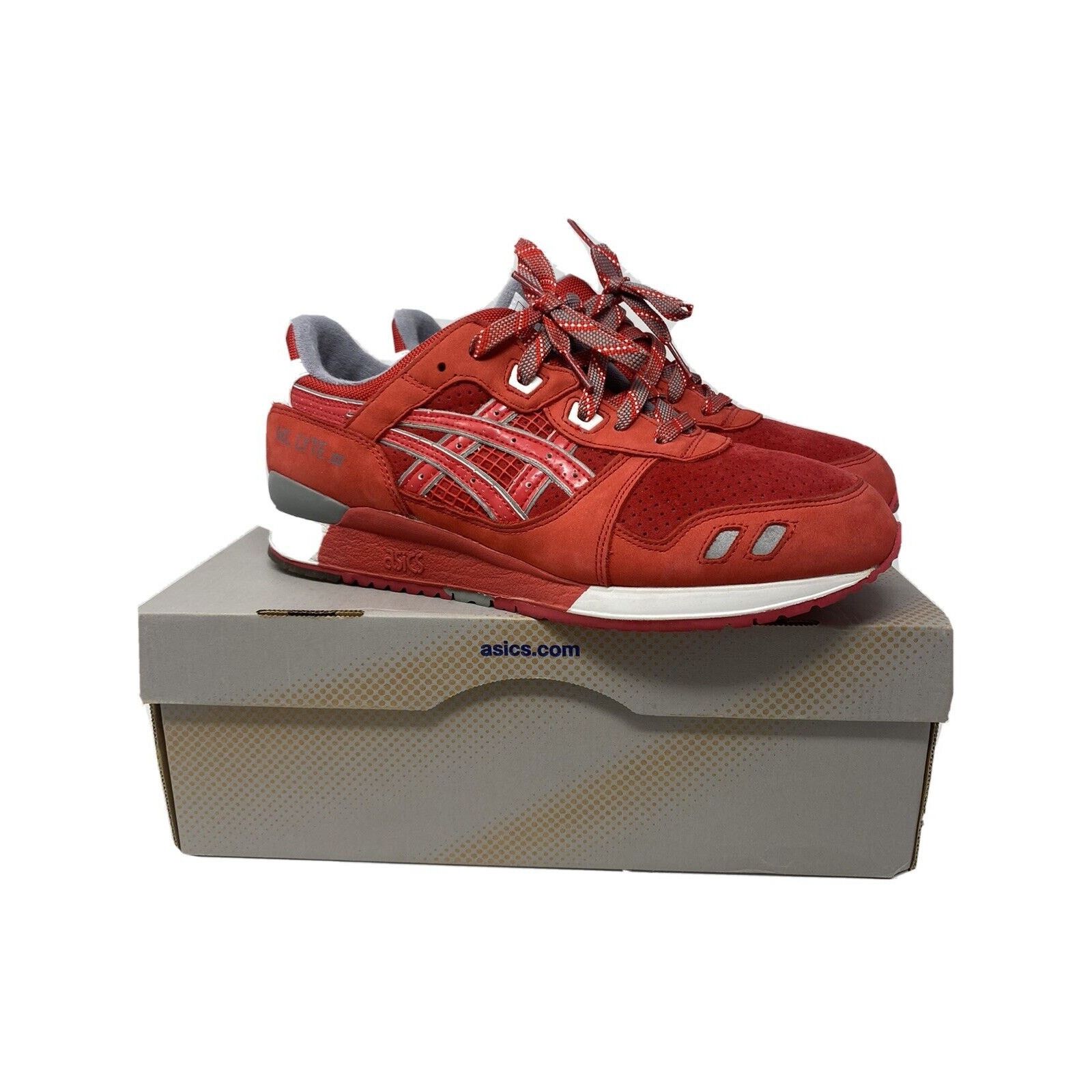Asics NICE KICKS ASICS DAVIDZ RONNIE FIEG GEL LYTE III RED Size US 9.5 / EU 42-43 - 1 Thumbnail