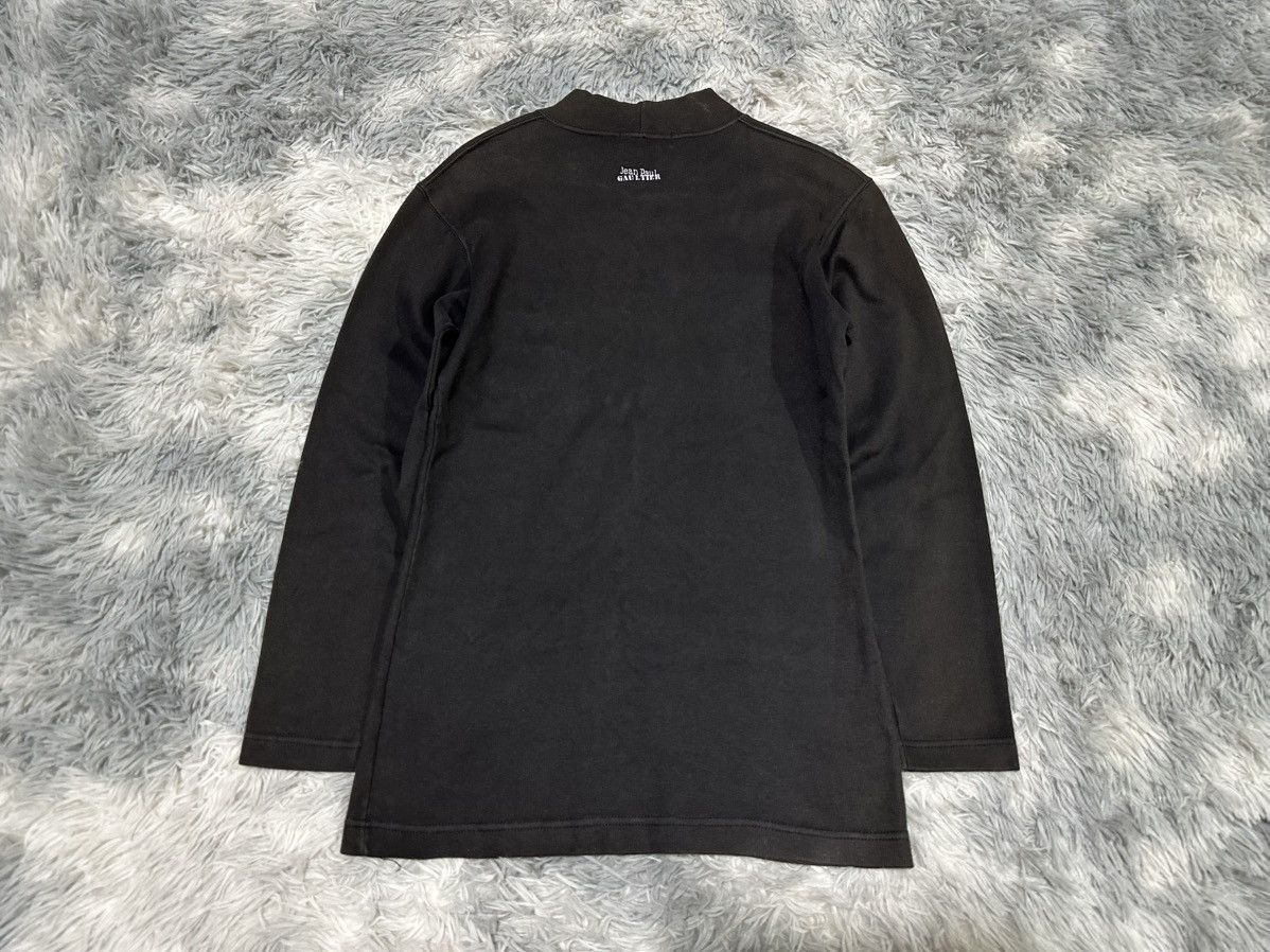 Jean Paul Gaultier 🔥Vintage Jean Paul Gautier Metal Plate Mock Neck Ls Shirt Size US S / EU 44-46 / 1 - 5 Thumbnail