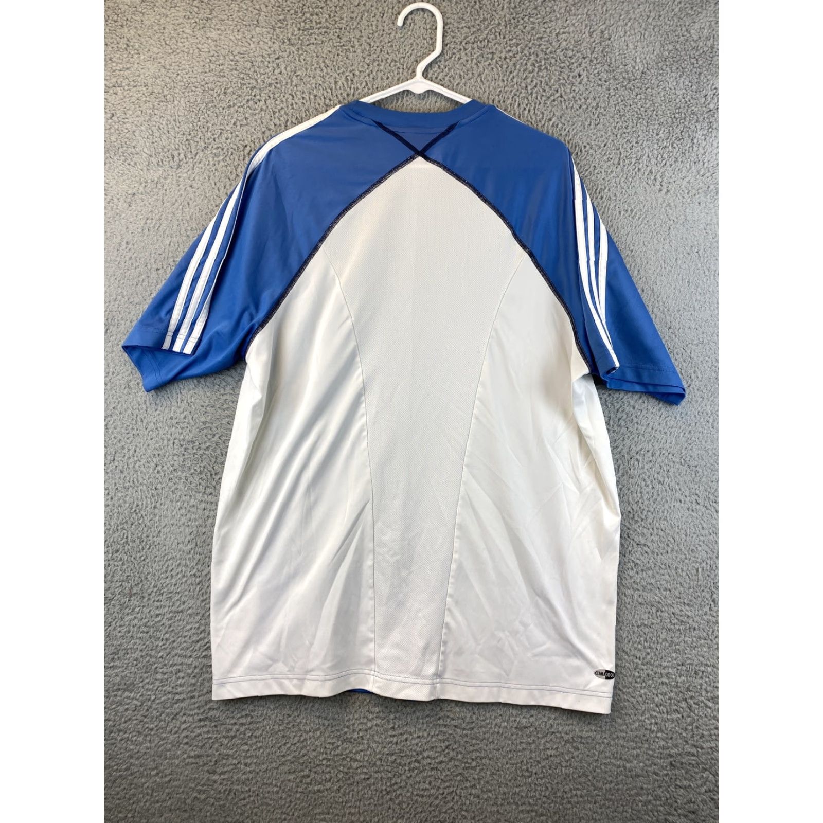 Adidas Adidas Adidas 81-1 Mens Soccer T Shirt Medium XL Blue / 81-1 Men's Size US XL / EU 56 / 4 - 7 Thumbnail