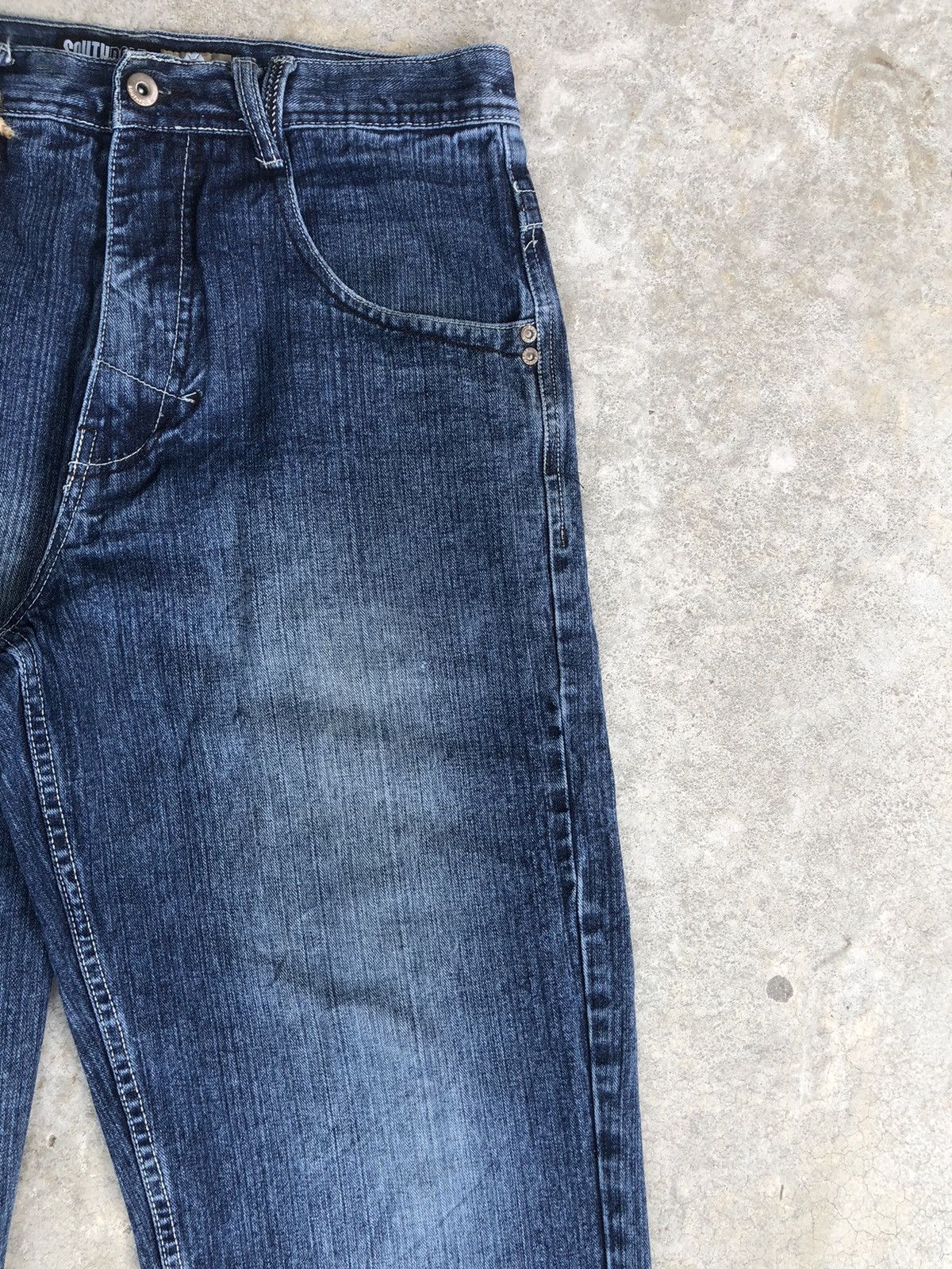 Southpole Vintage Southpole Embroidered Jeans Distressed Jeans Size US 32 / EU 48 - 5 Thumbnail