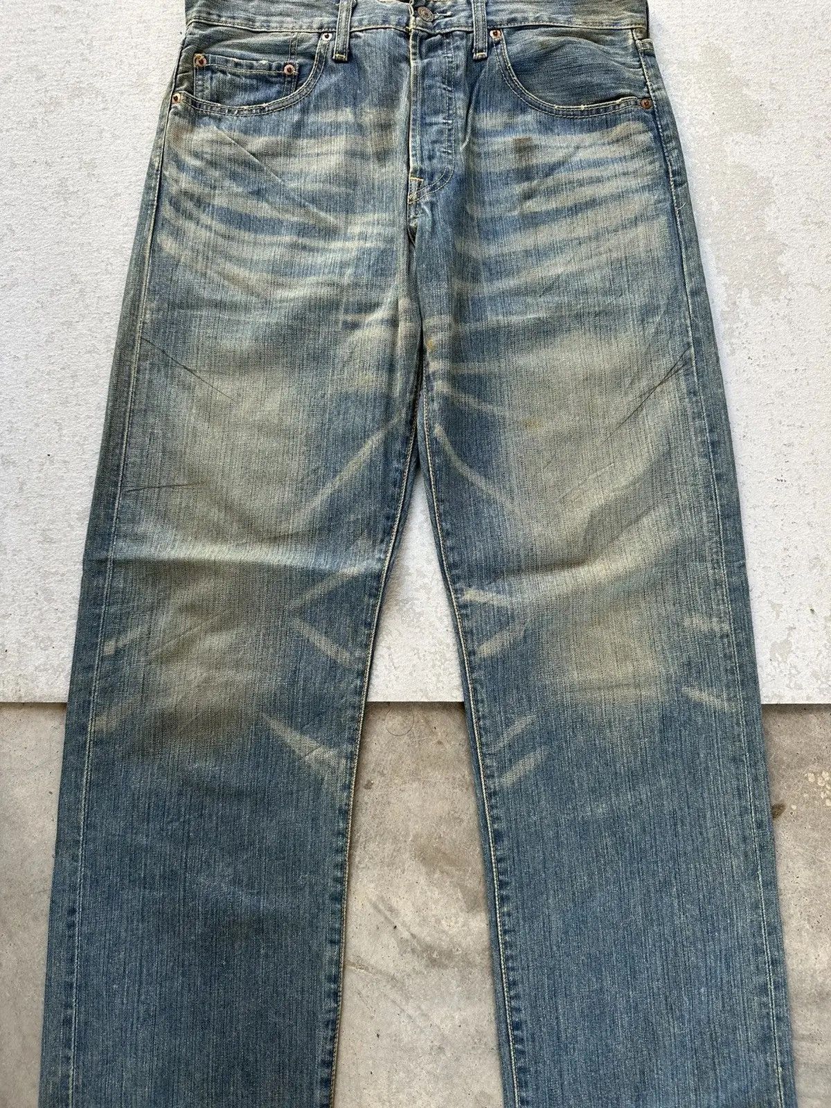 Levi's W33 L32 🔥🔥 Vintage LEVI’S 501 Jeans Rusty Denim Pants Size US 33 - 2 Thumbnail